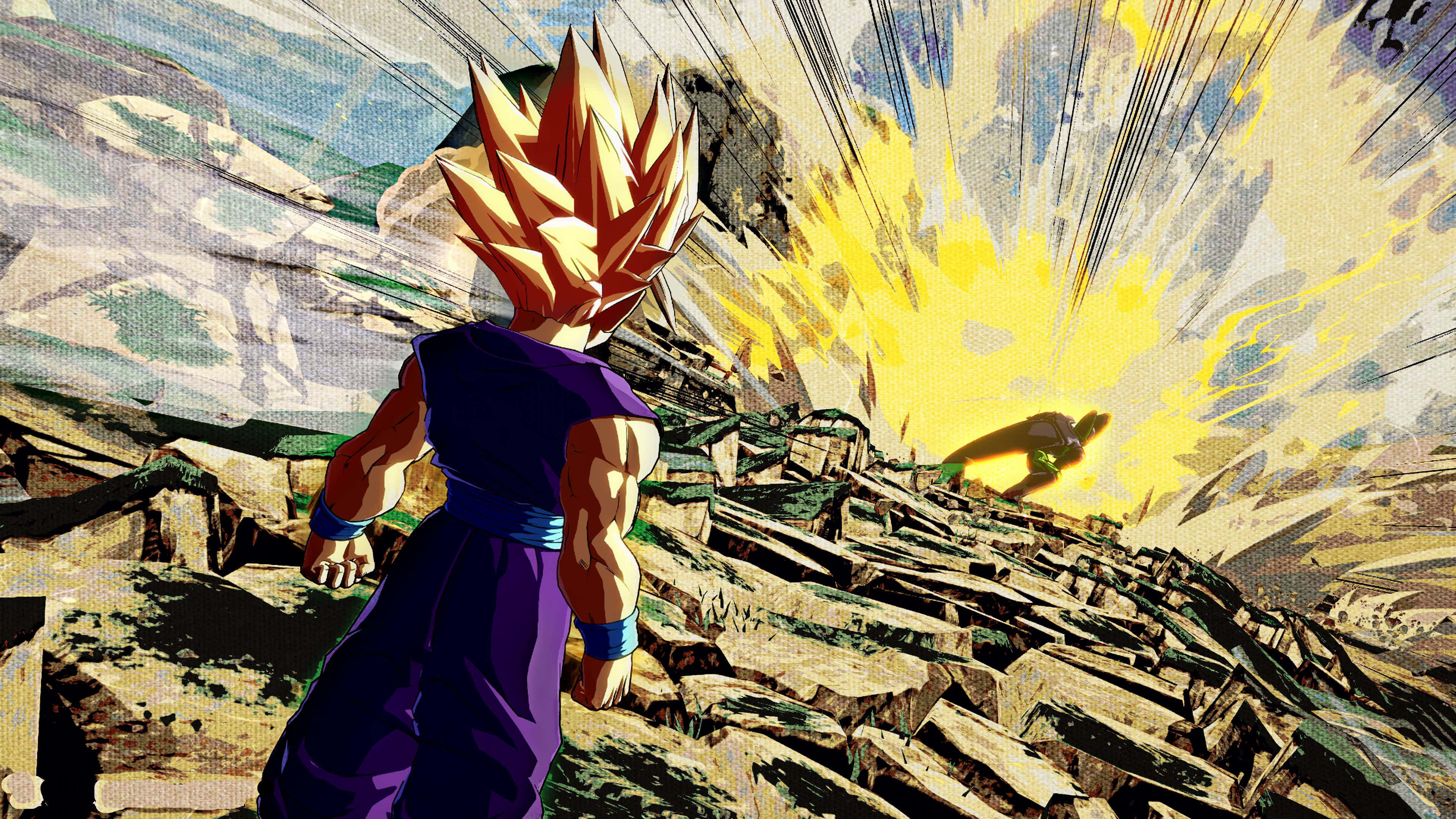 Download Gohan Super Saiyan 2 Crying Wallpaper 6278