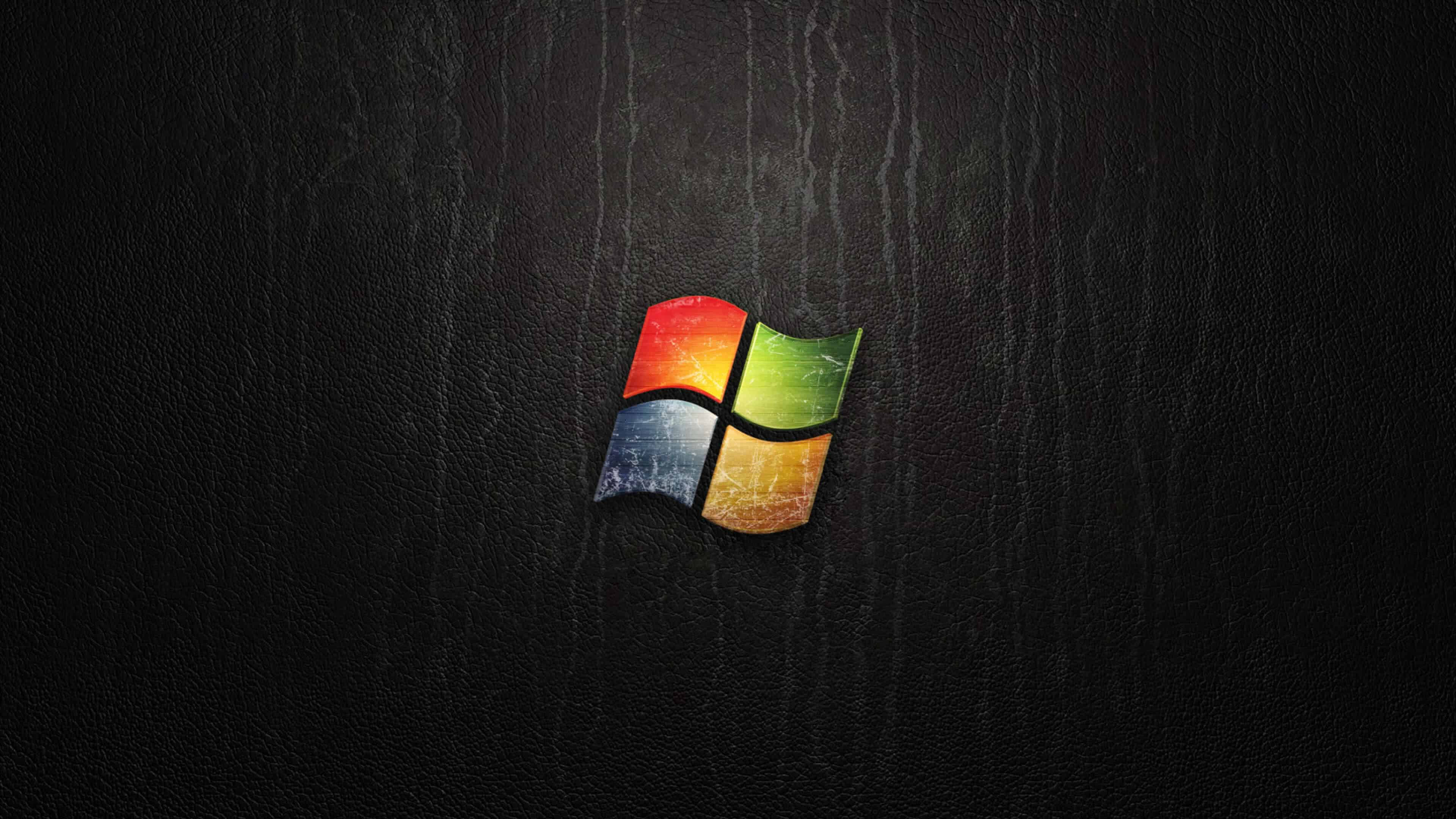 Textured Microsoft Windows Logo Background
