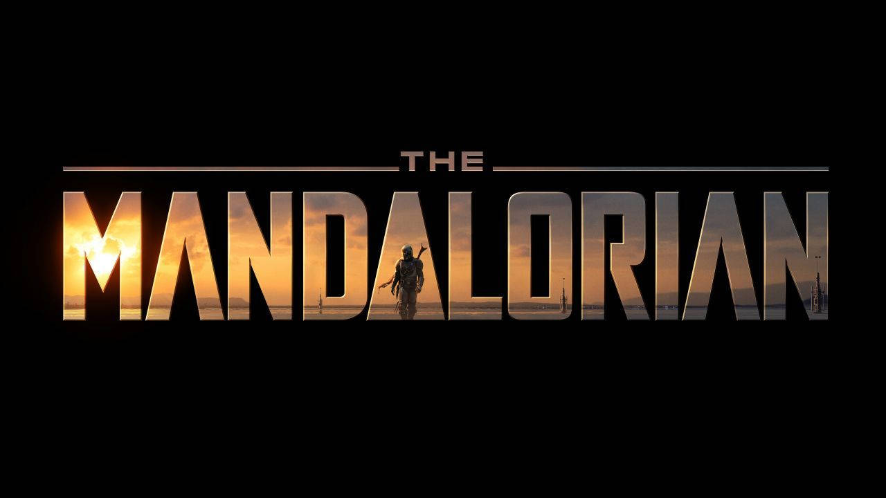 The Mandalorian Title Logo Background