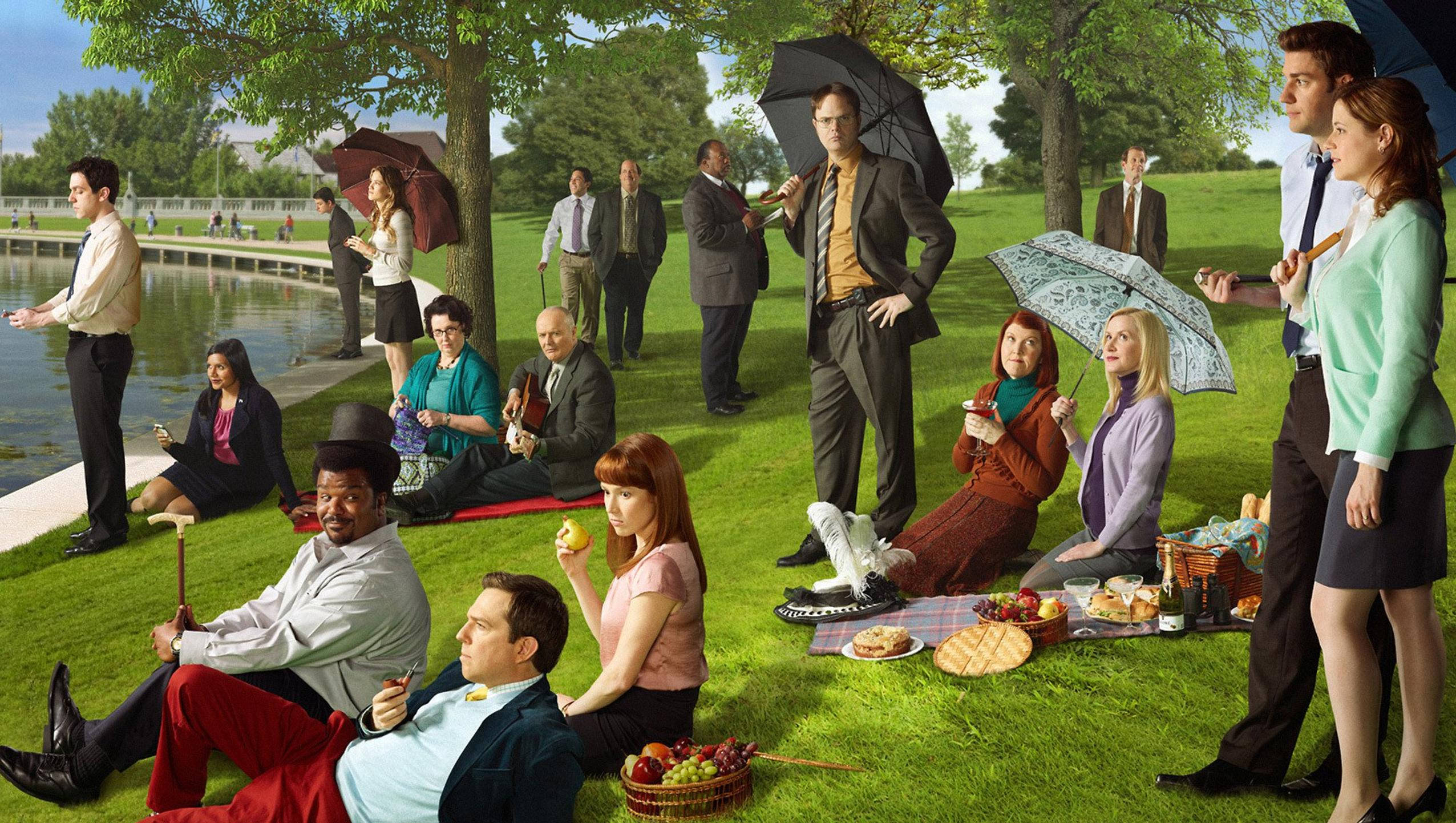 The Office Season 8 Picnic Background