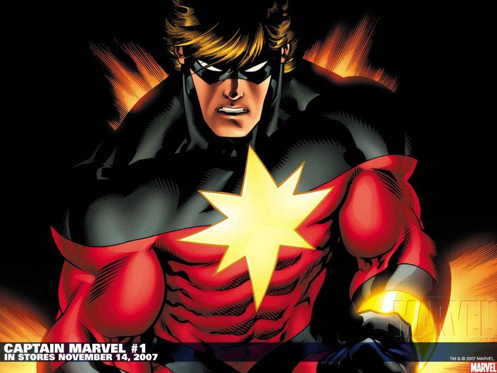 The Original Captain Marvel Background
