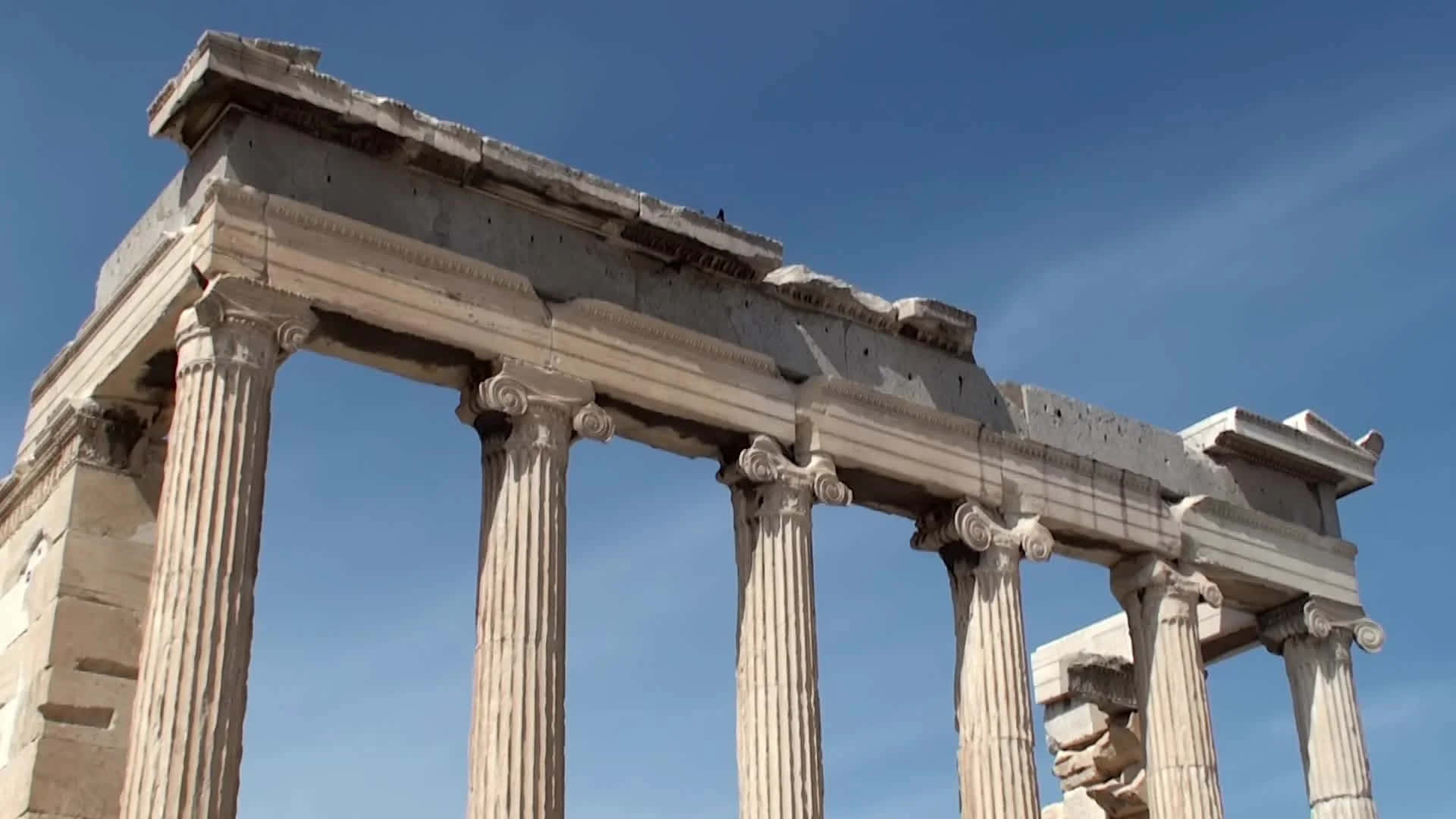 Download The East Porch Of The Erechtheion Wallpaper | Wallpapers.com