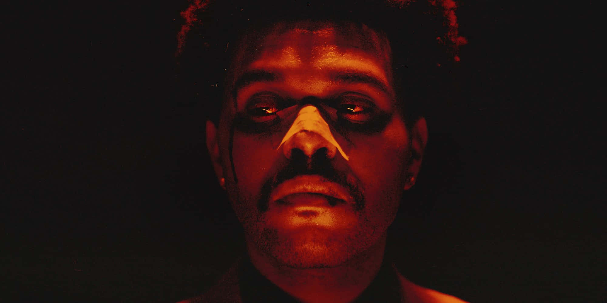 Download The Weeknd's After Hours album artwork featuring a bold and ...