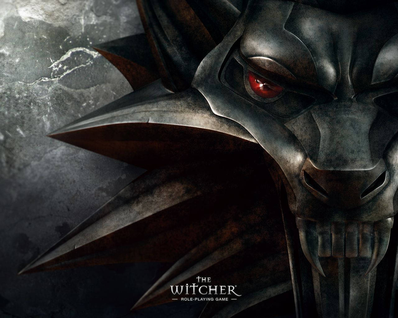 The Witcher Metal Medallion Close Up Background