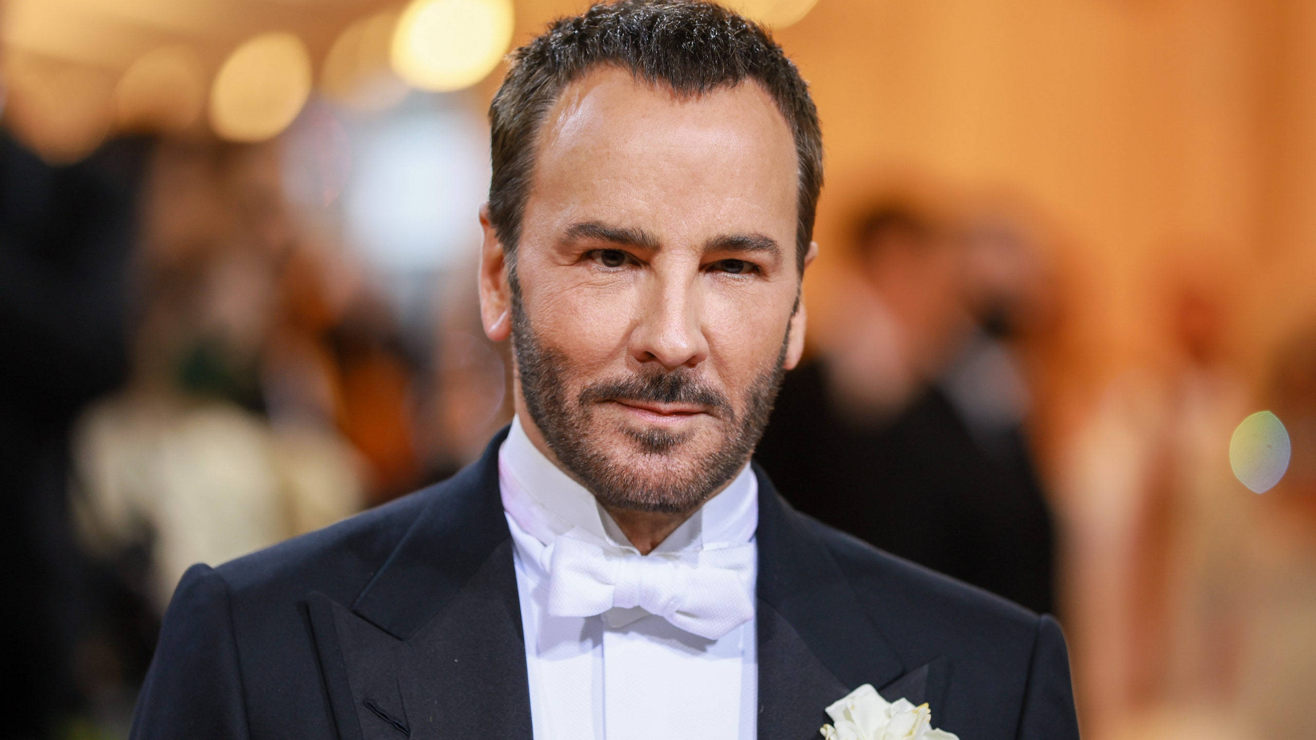 Download Tom Ford With White Bowtie Wallpaper | Wallpapers.com