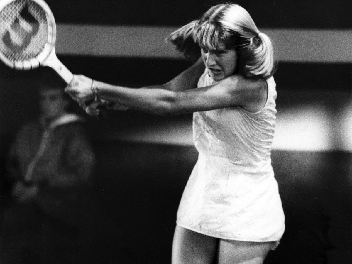 Download Tracy Austin Black And White Wallpaper | Wallpapers.com