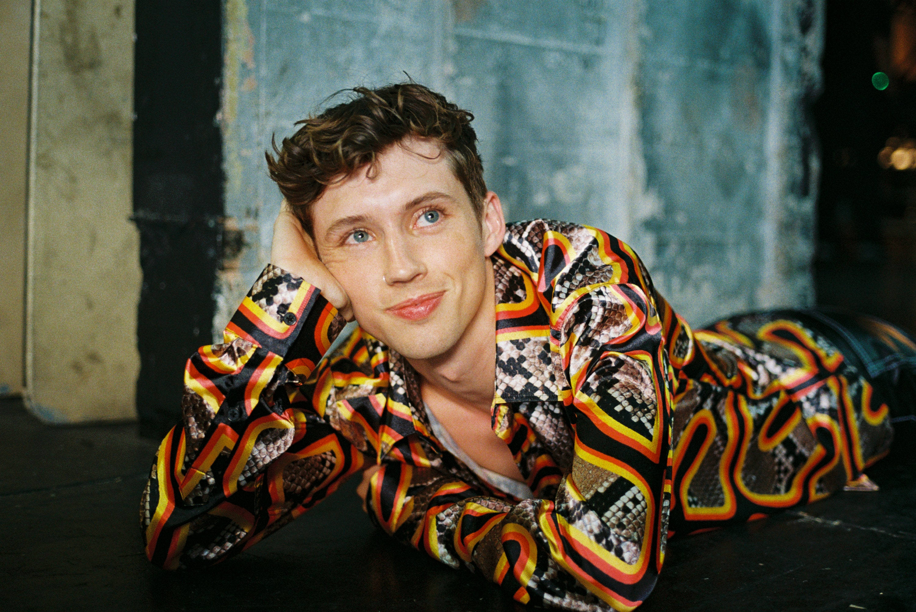 Download Troye Sivan At Pride Concert Bash Wallpaper Wallpapers Com