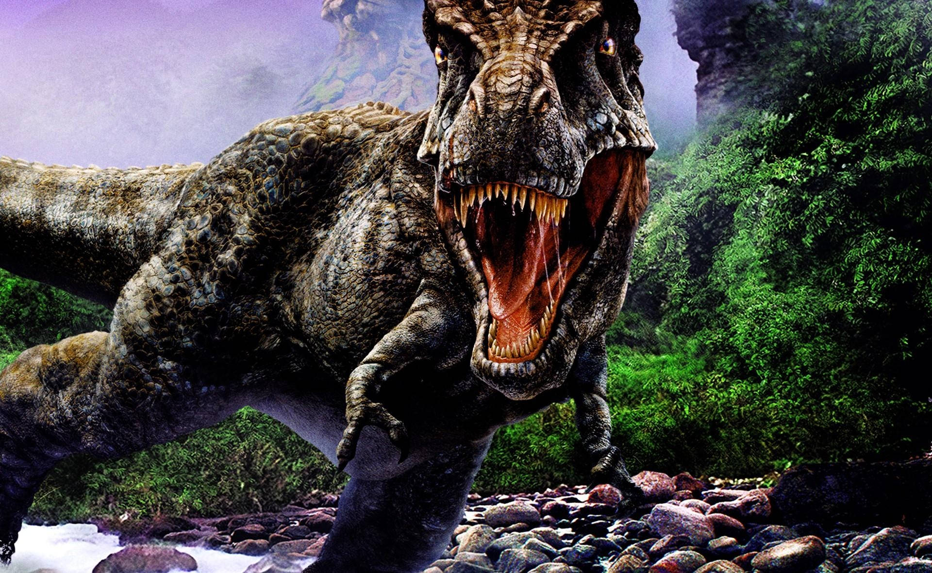 Ultra Hd Monstrous Dinosaur Background