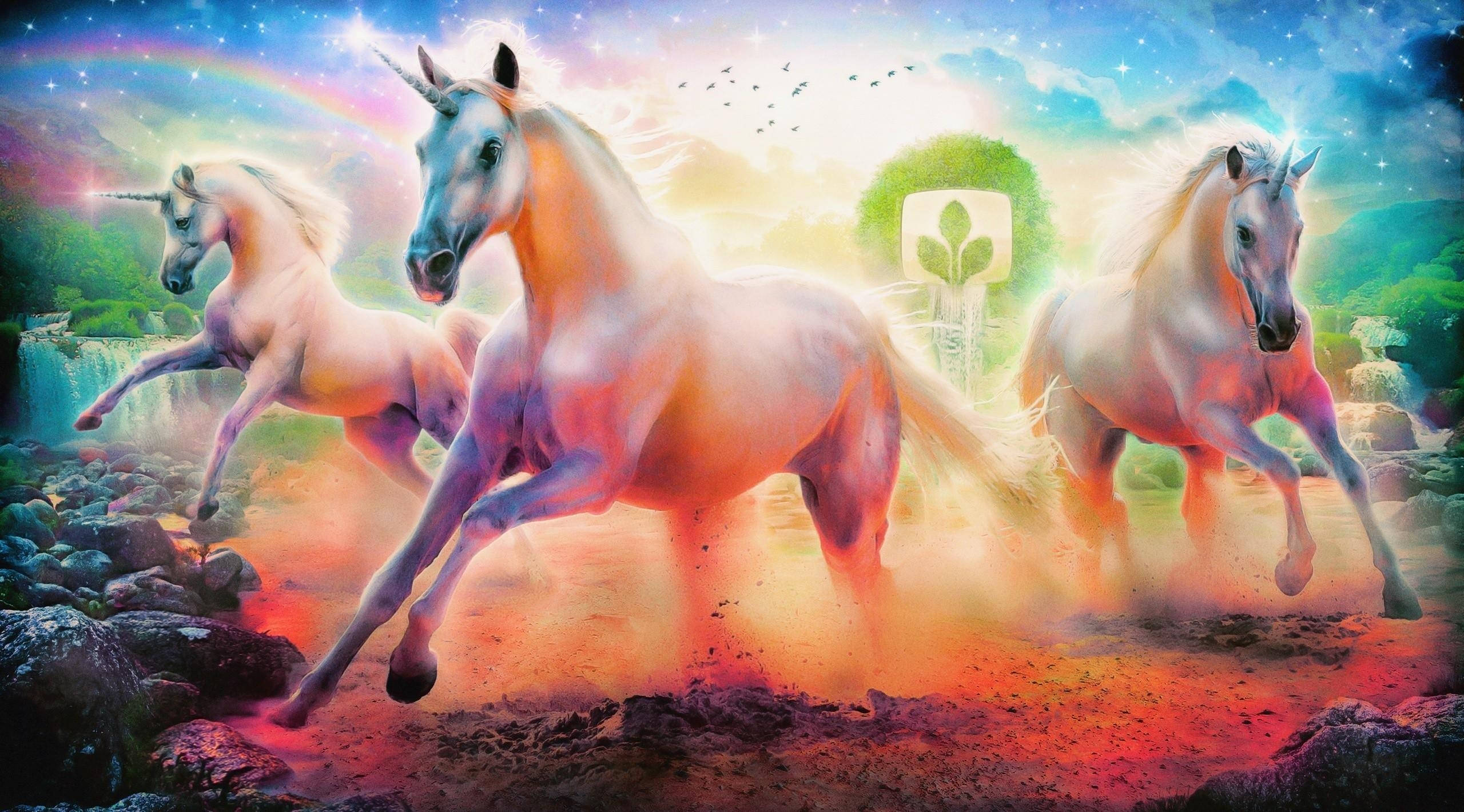 Unicorn Art Background