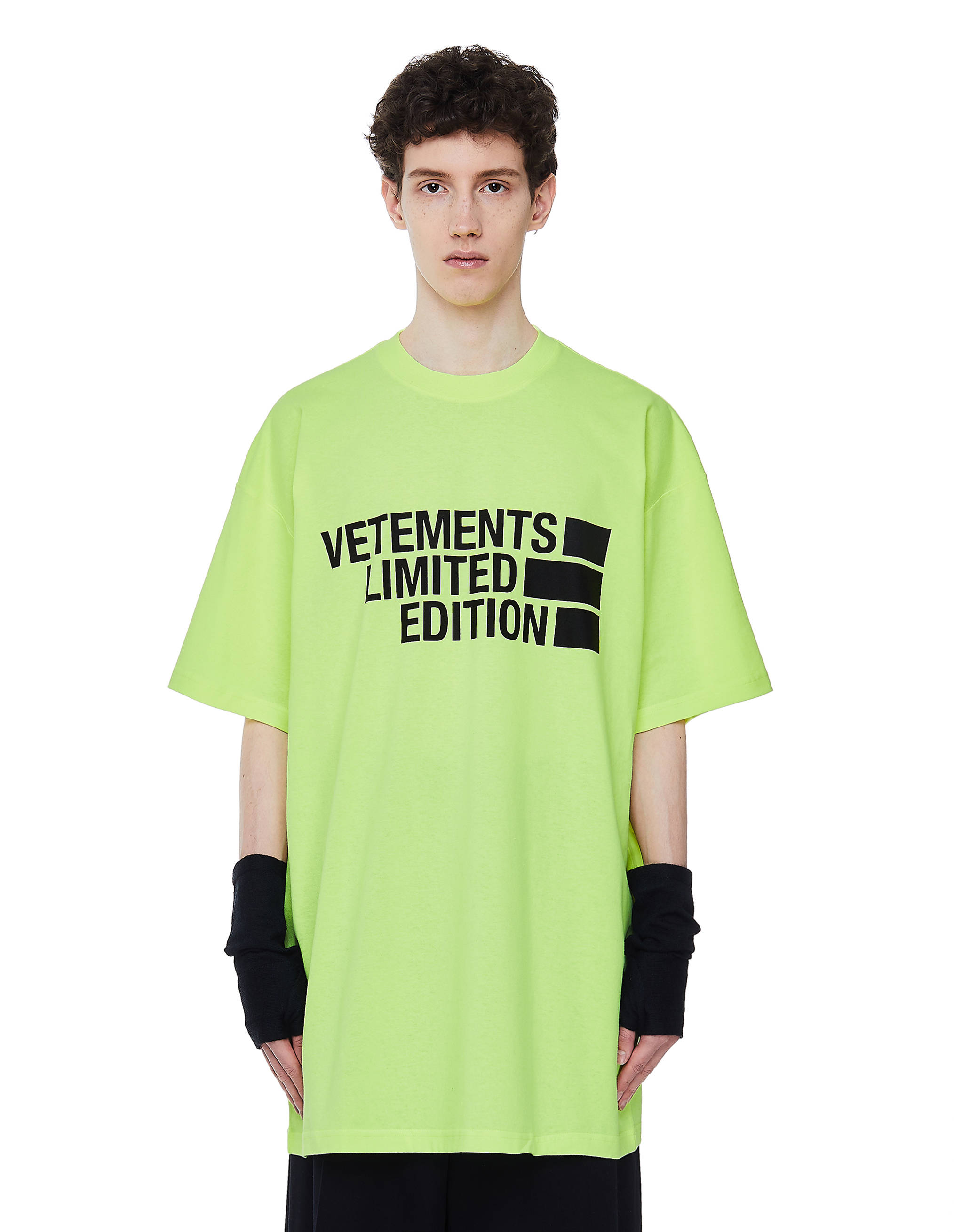 Download Vetements Limited Edition Lime Green Wallpaper | Wallpapers.com