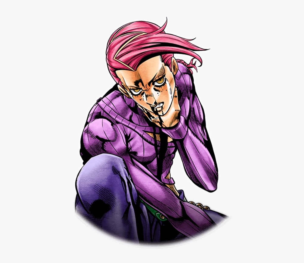 Download Vinegar Doppio striking a pose in his stylish outfit Wallpaper ...