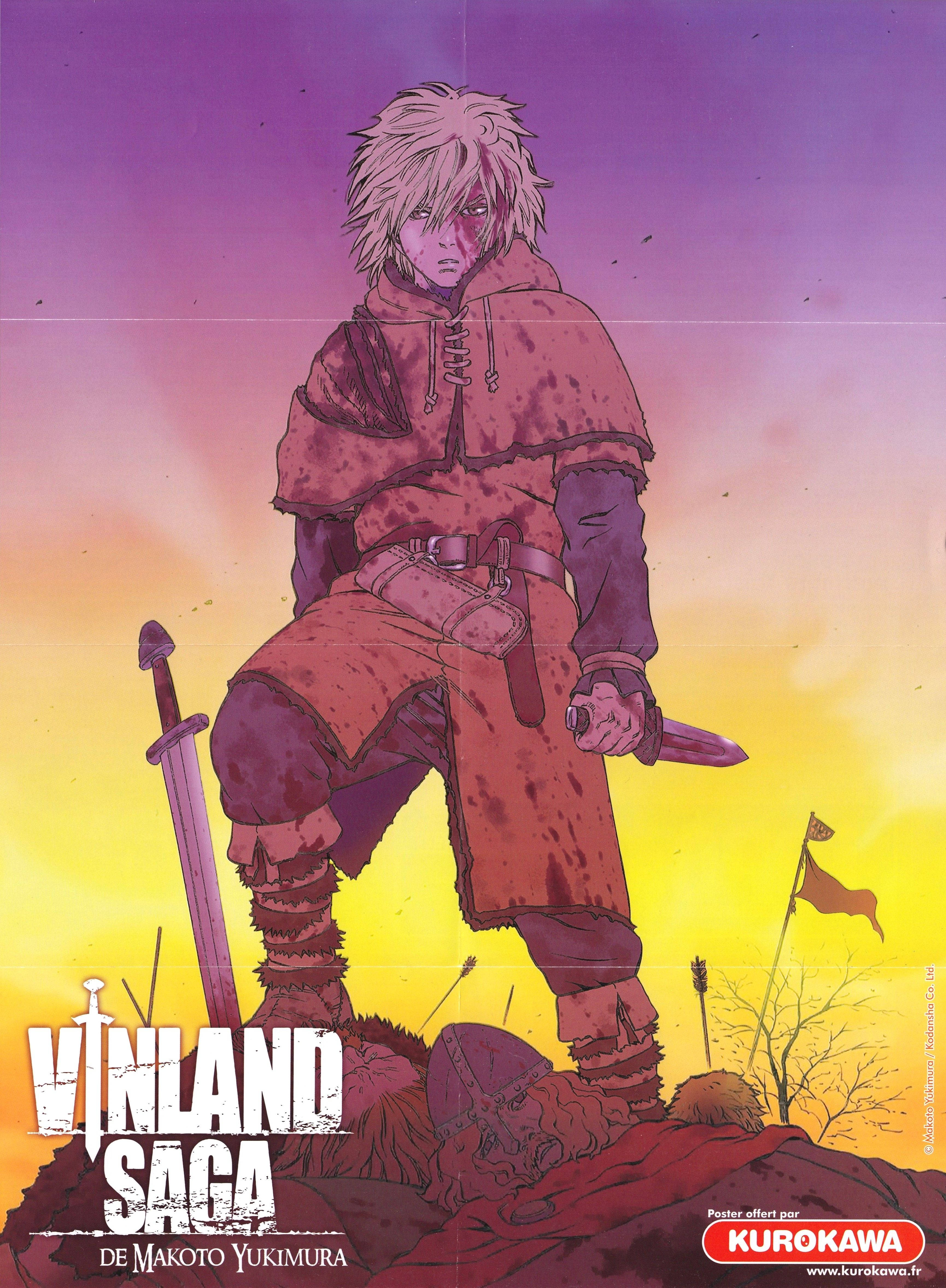 Vinland Saga Manga Poster Background