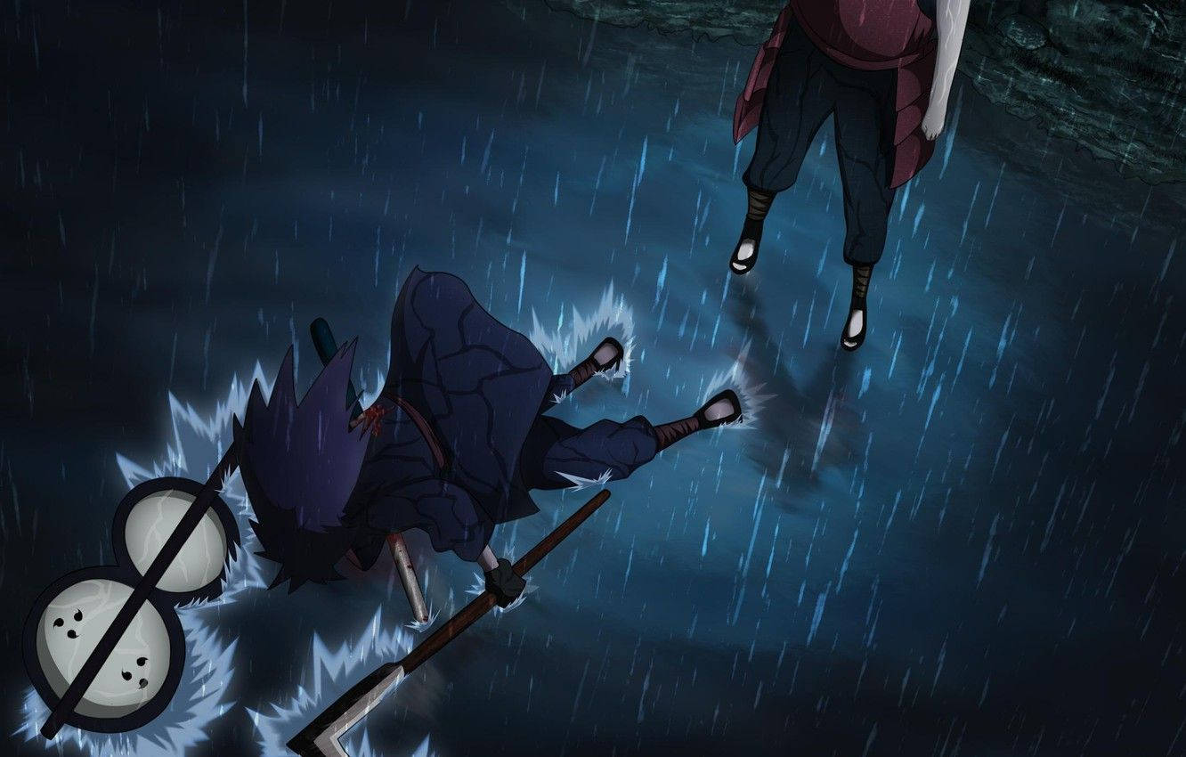 Wallpaper Water, Naruto, Shippuuden, Madara Uchiha Image Background