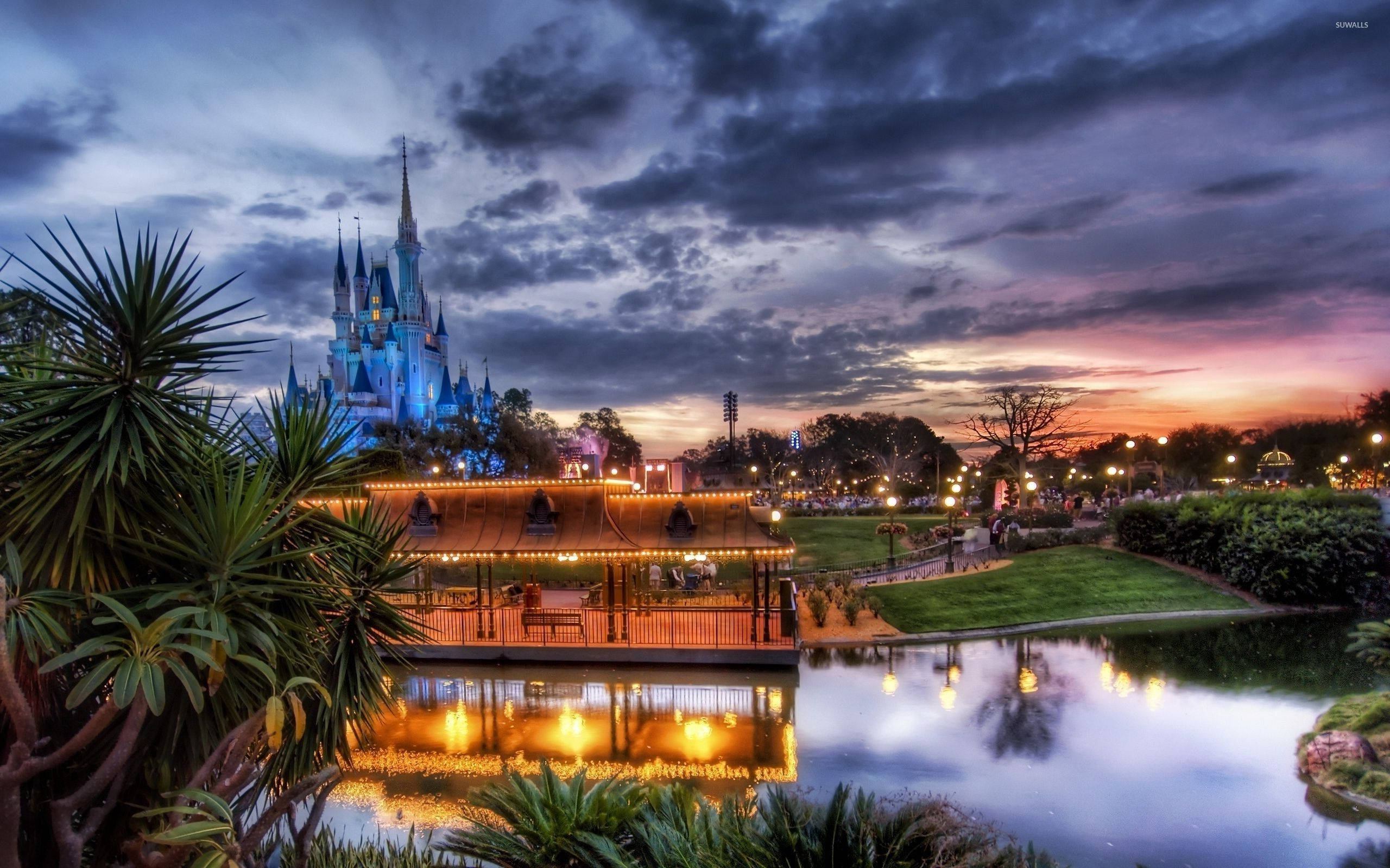Walt Disney World Afar Background