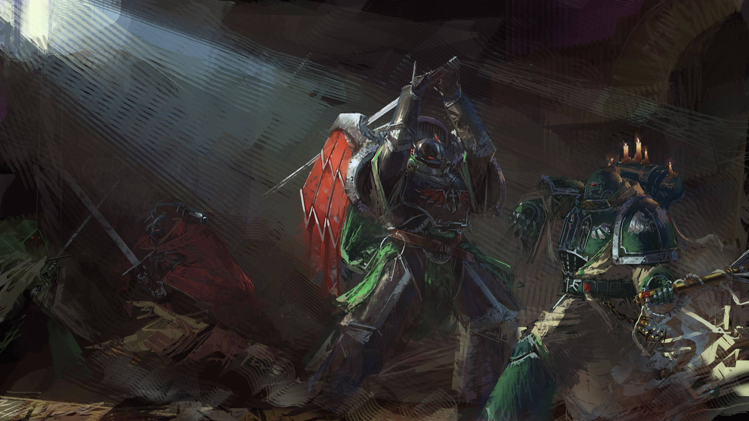 Warhammer 40k Dark Angels Horus Heresy Background