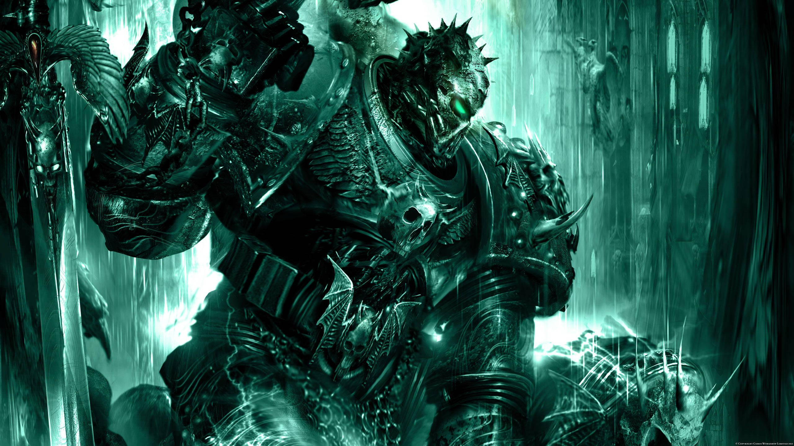 Warhammer 40k Night Lords Chaos Space Marines Background