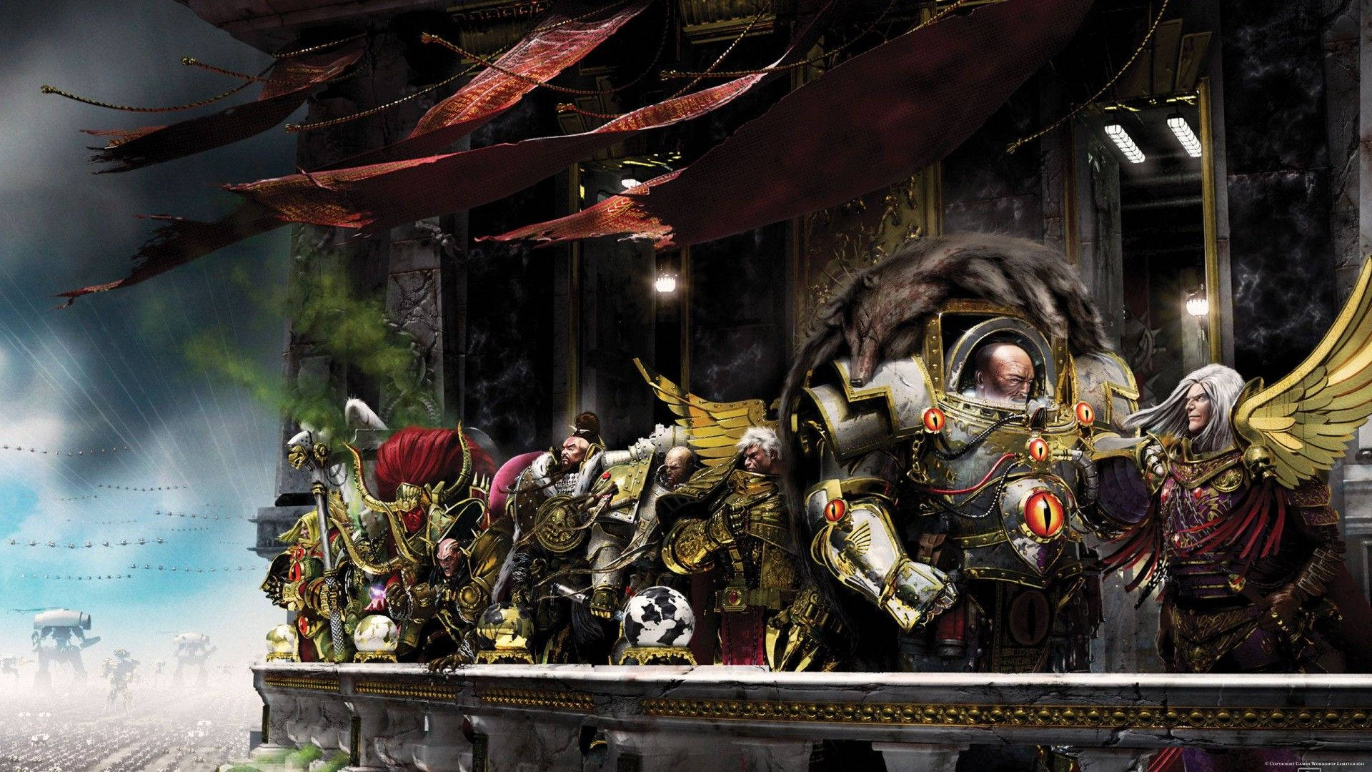 Warhammer 40k Warmaster Horus Heresy Background