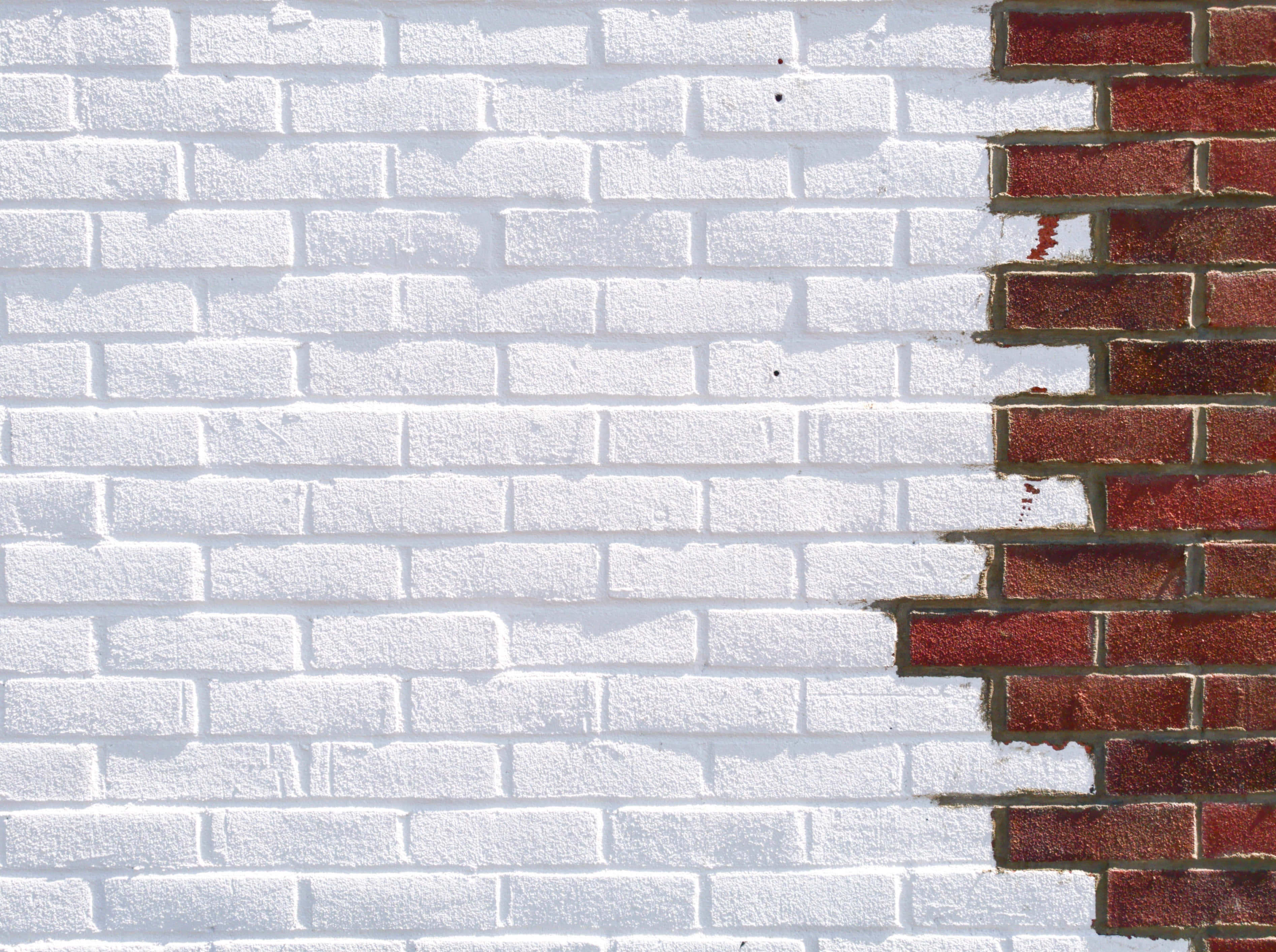 Download White Brick Wall Background | Wallpapers.com