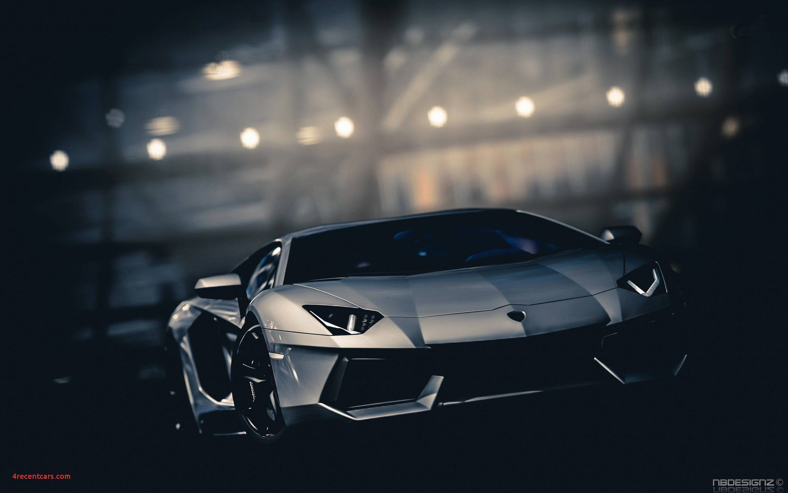 White Lamborghini For Pc Background