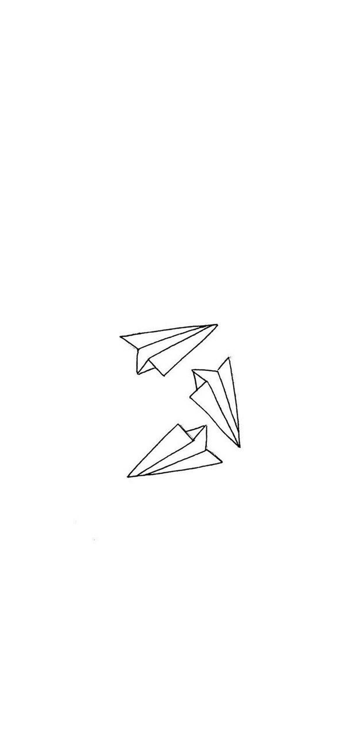 Download White Paper Airplanes Iphone Wallpaper 