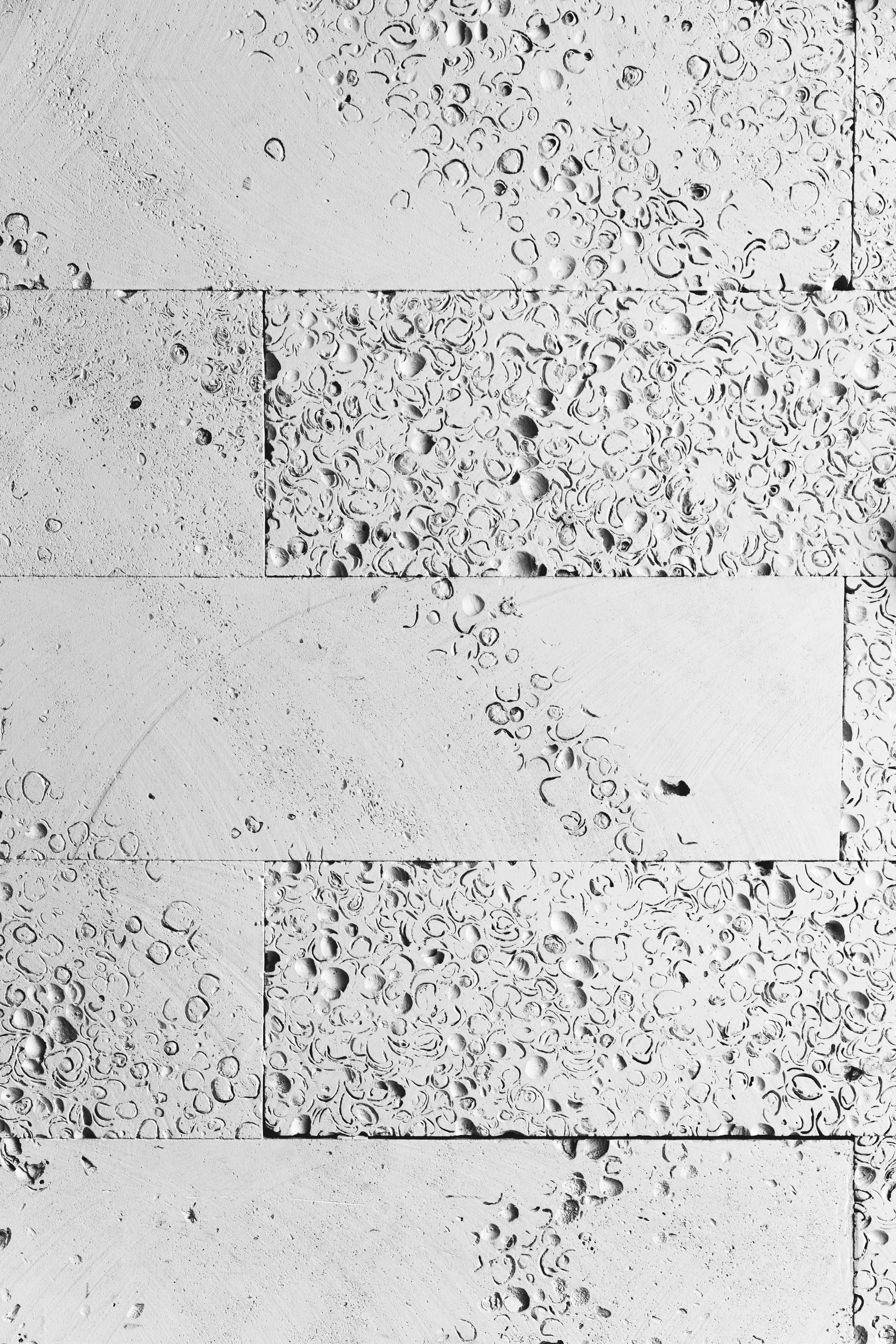 White Tiled Concrete Background