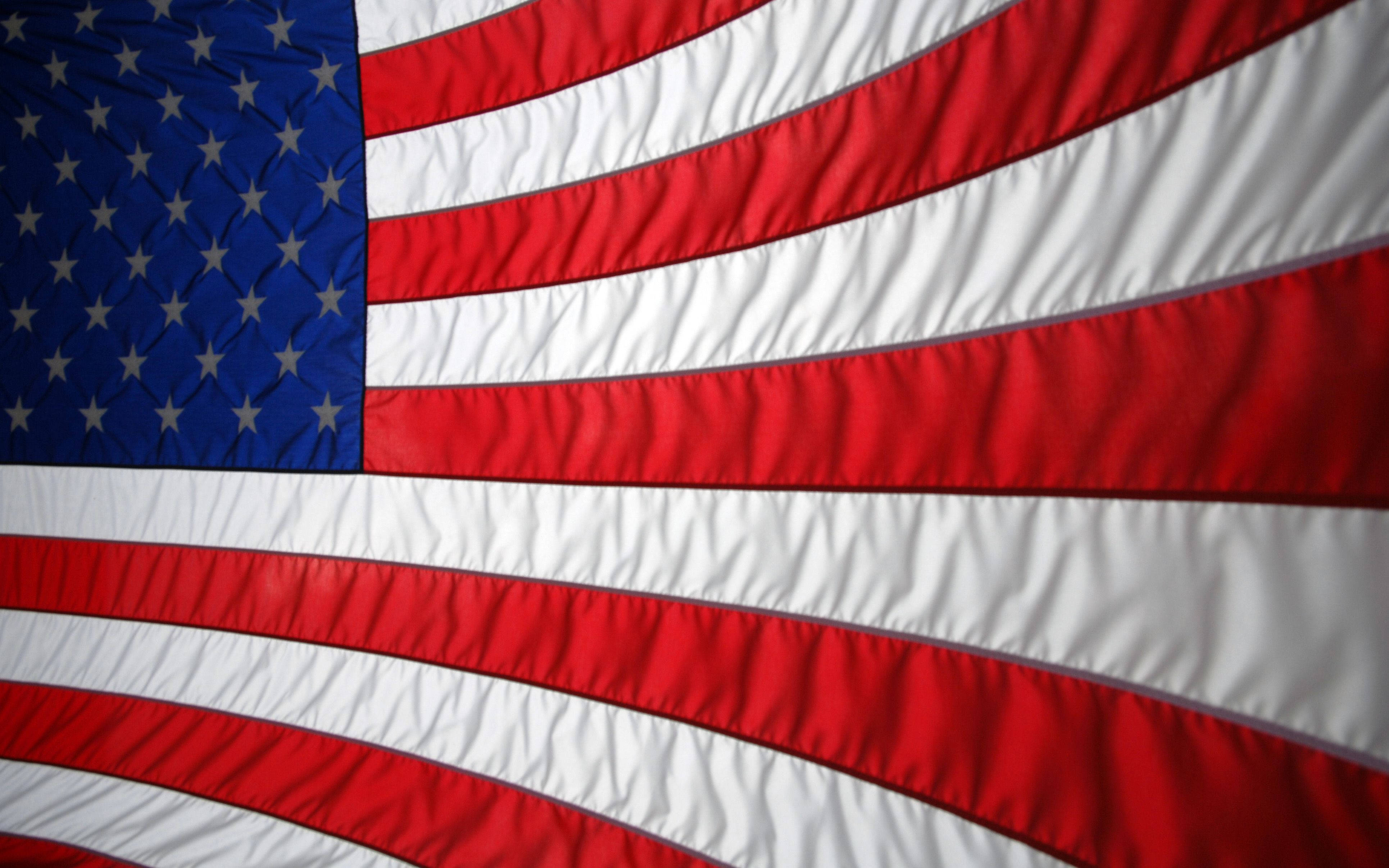 Wide American Flag Background