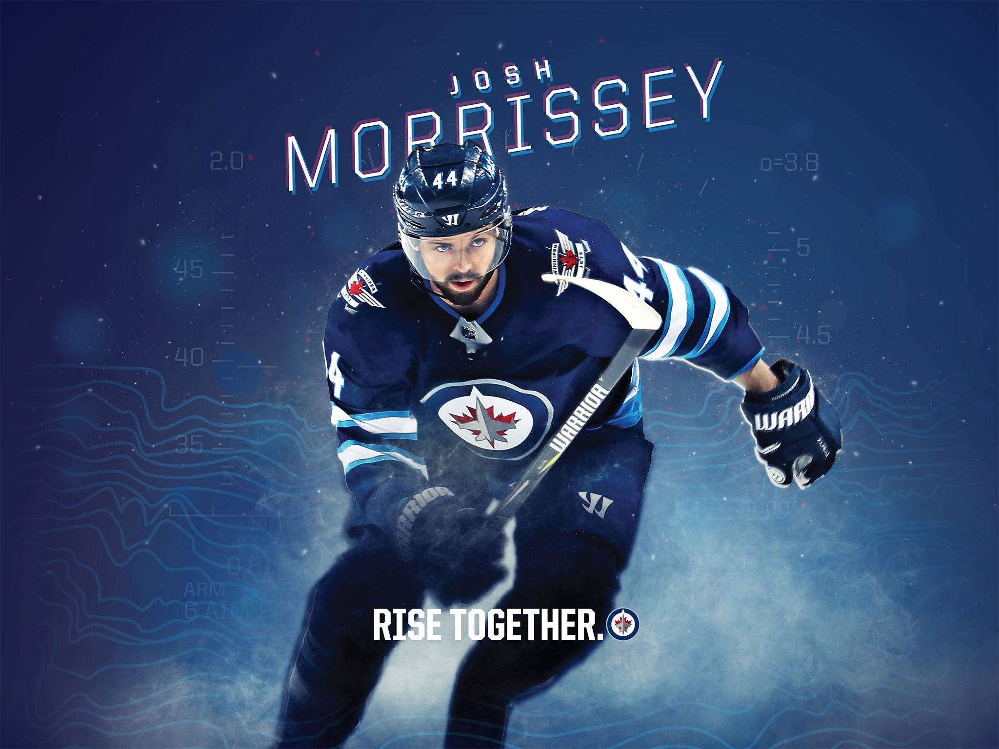 Download Winnipeg Jets Player Josh Morrissey Wallpaper Wallpapers Com