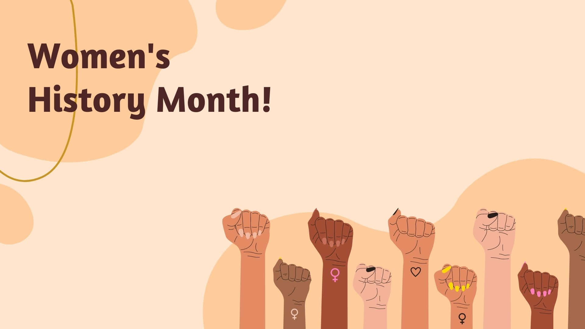 Download Women's History Month Wallpaper | Wallpapers.com