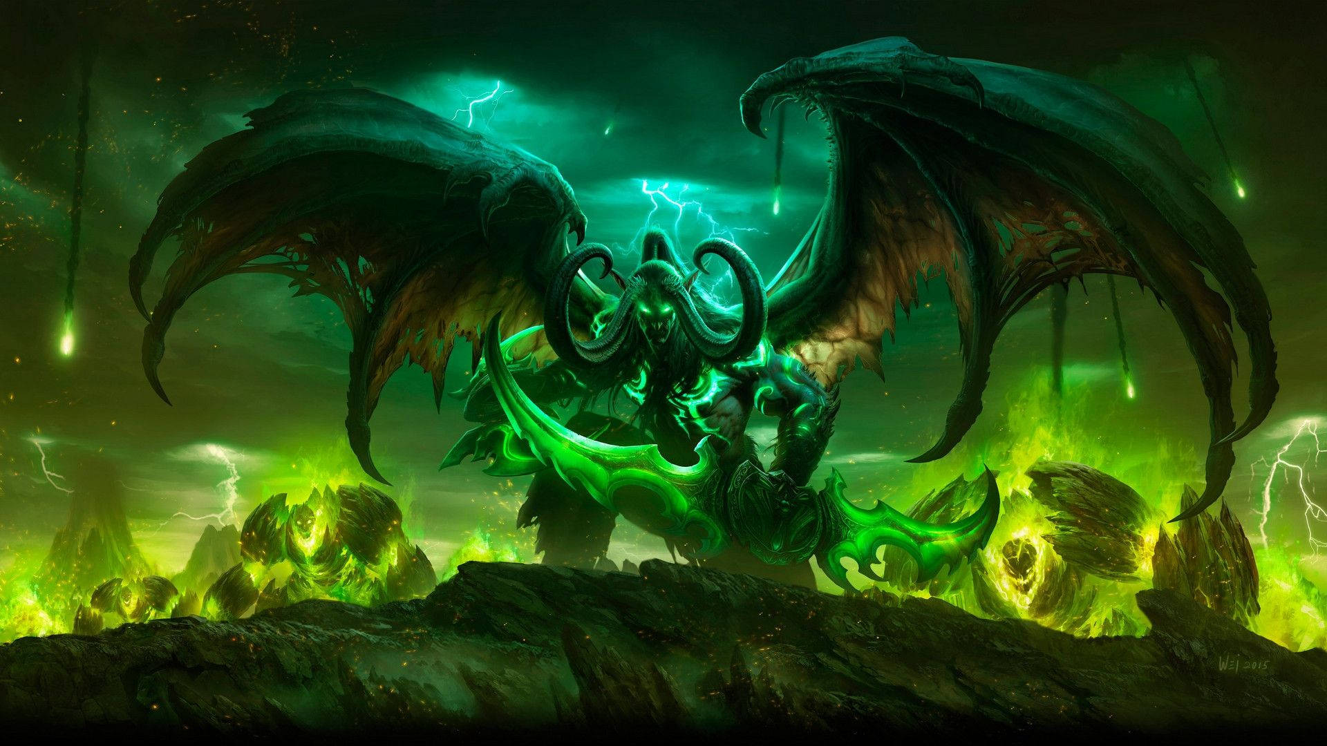 Wow Sargeras And Legion Background