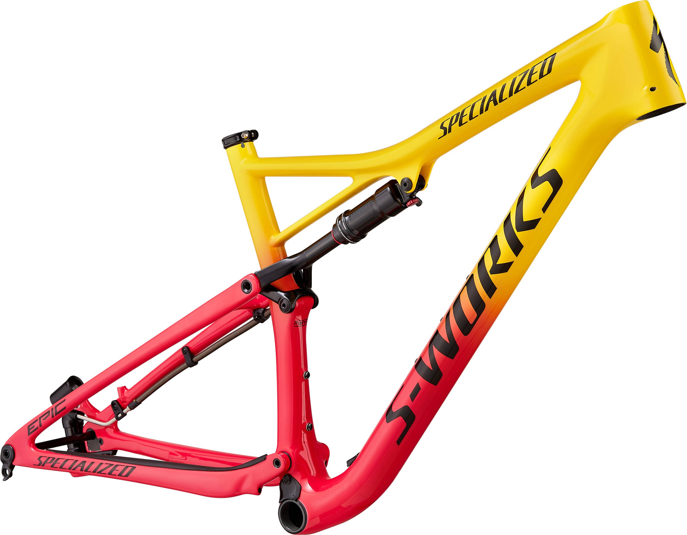 Download Yellow And Red Specialized Frame Wallpaper | Wallpapers.com