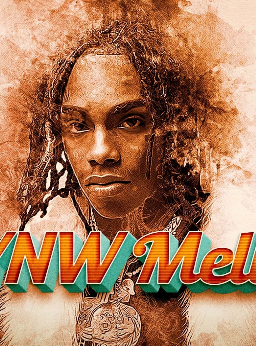 Download Ynw Melly Cartoon 900 X 1215 Wallpaper Wallpaper