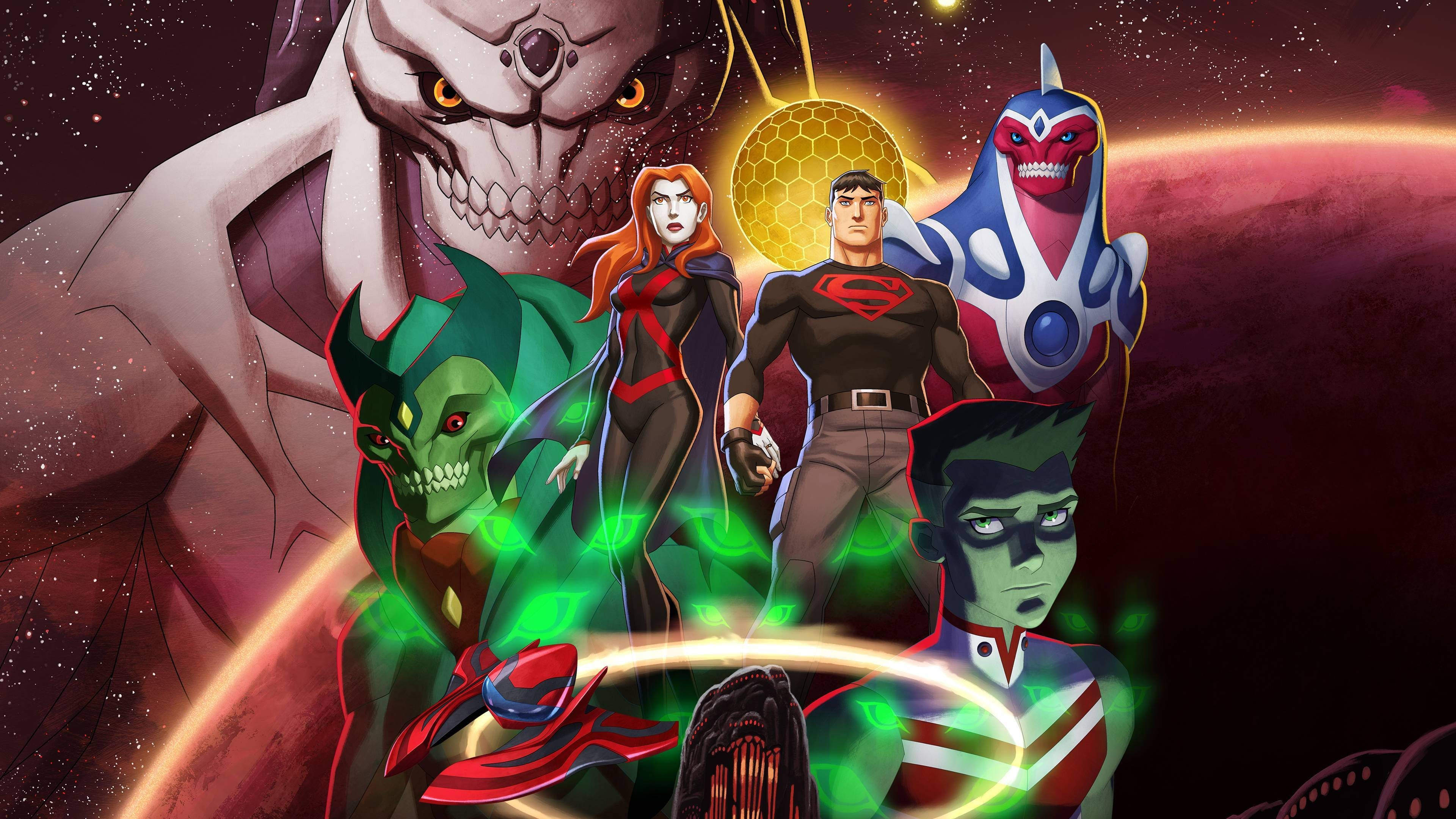 Download Young Justice Phantoms Poster Wallpaper | Wallpapers.com