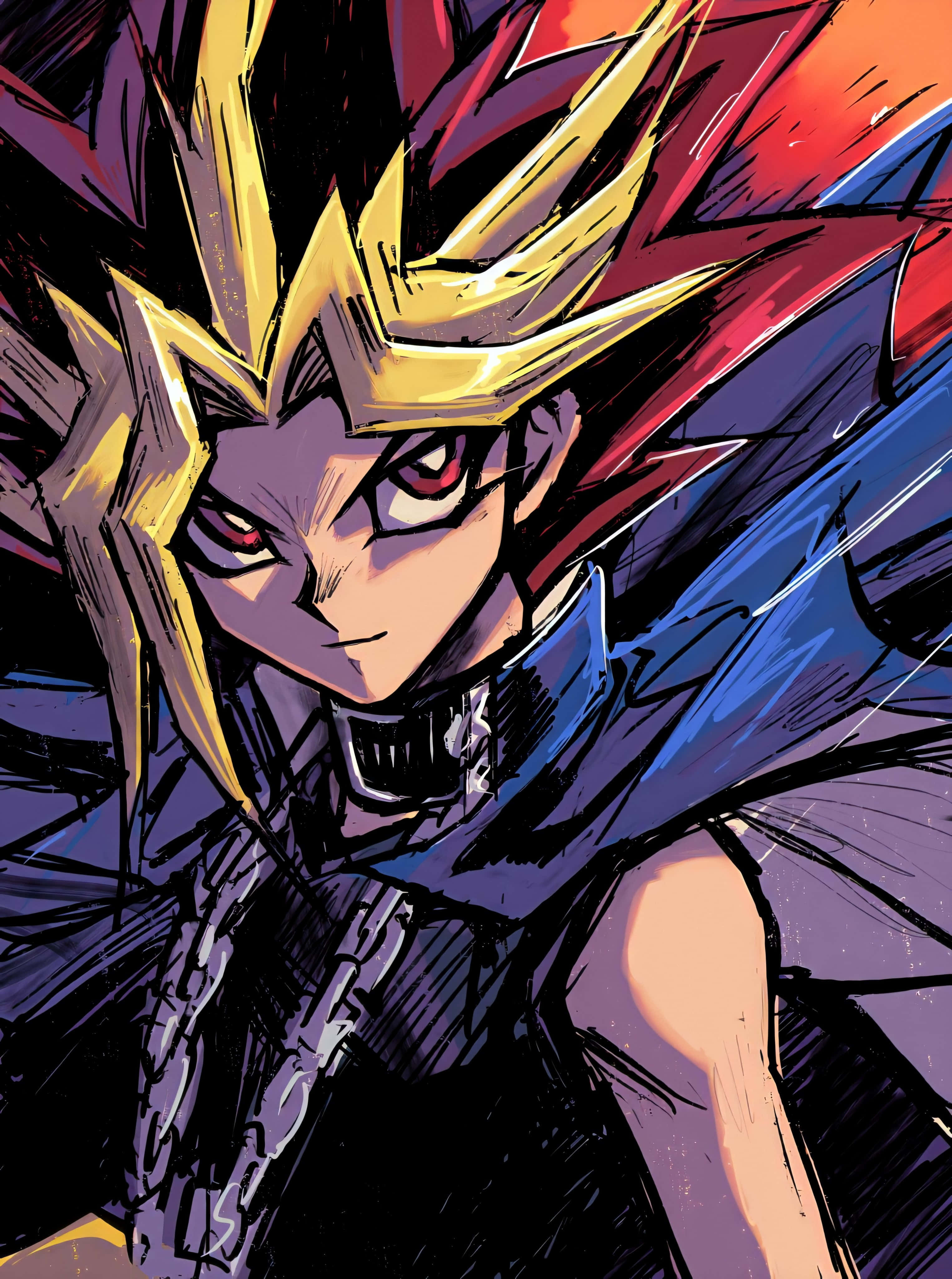 Download Yugi Muto 3050 X 4096 Wallpaper Wallpaper | Wallpapers.com