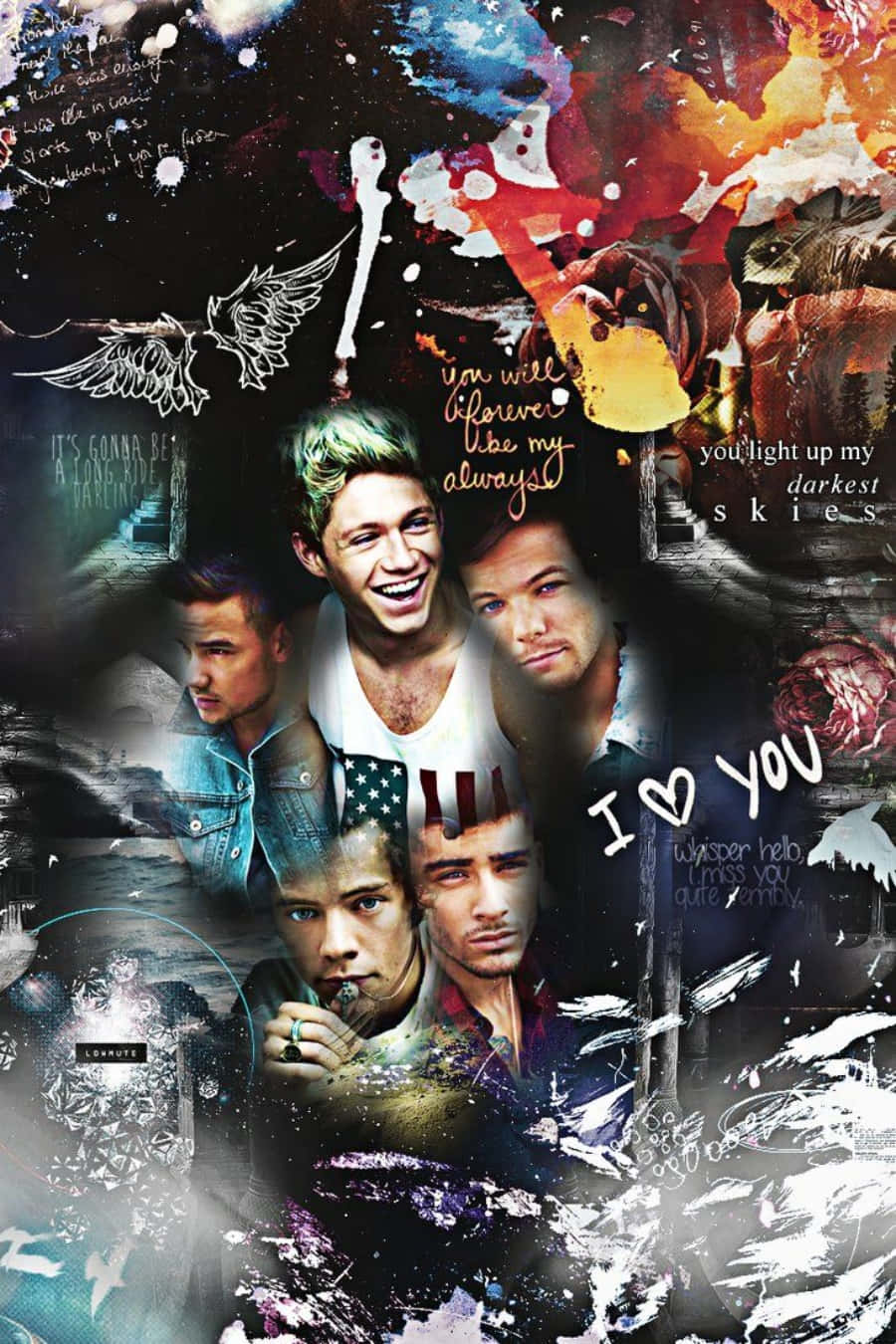 Download 1 Direction Iphone Wallpaper 
