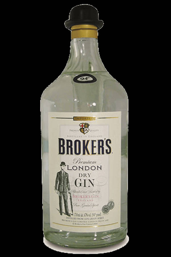 1 Liter Of Brokers Premium London Gin Wallpaper