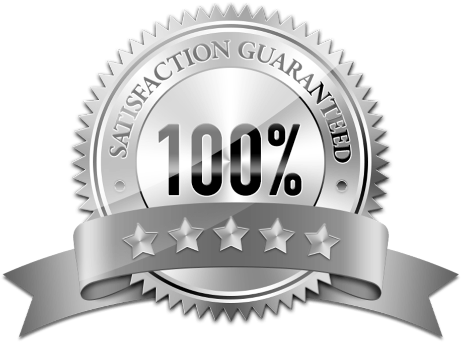 100 Percent Satisfaction Guarantee Seal PNG