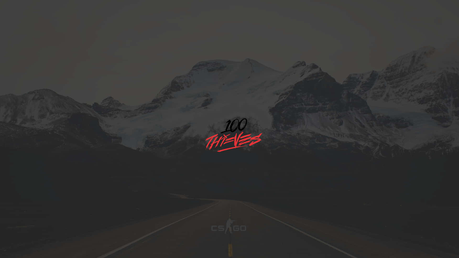 100 Thieves In The Mountains Wallpaper