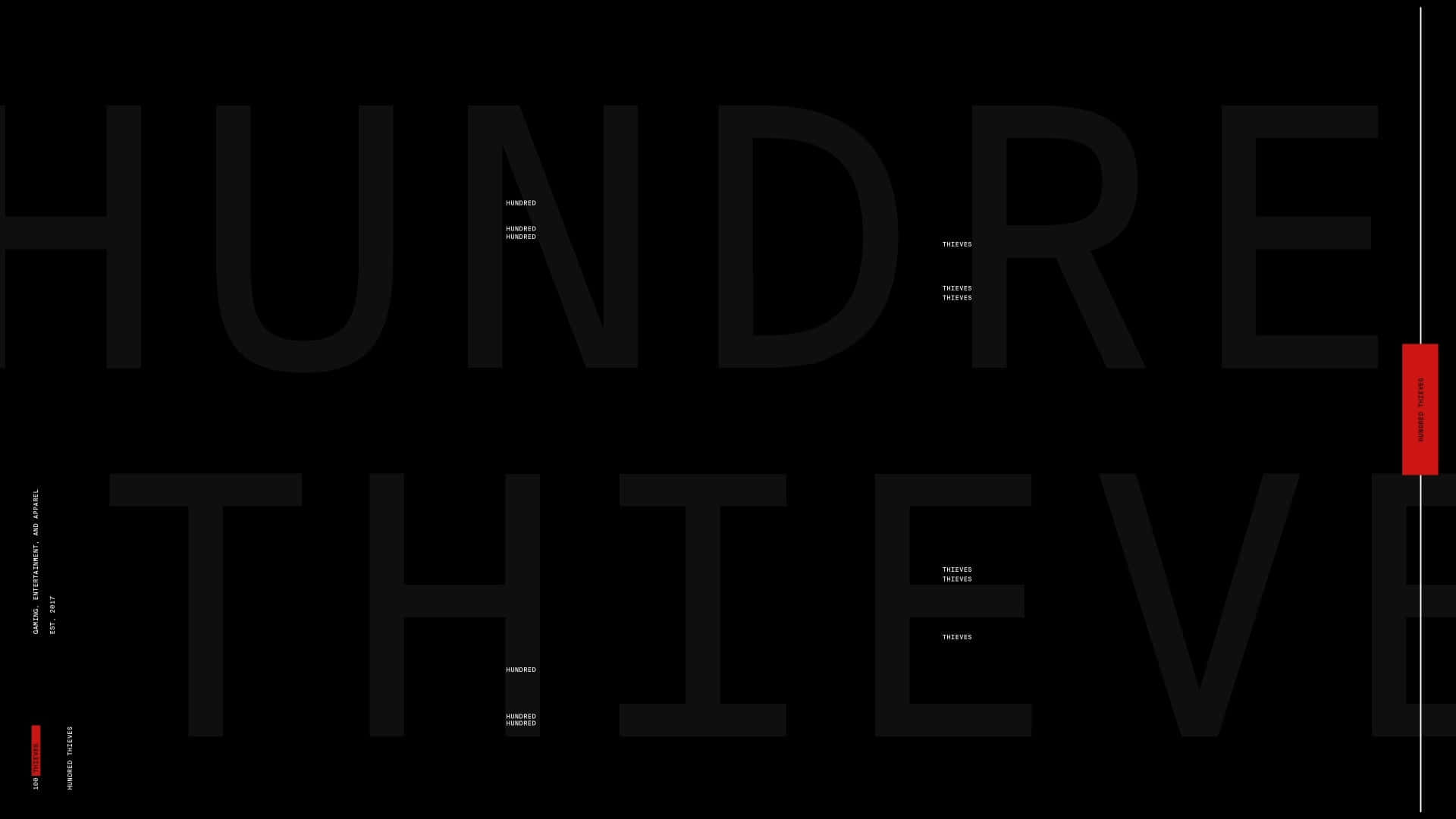 Cientosde Ladrones - Logotipo Fondo de pantalla