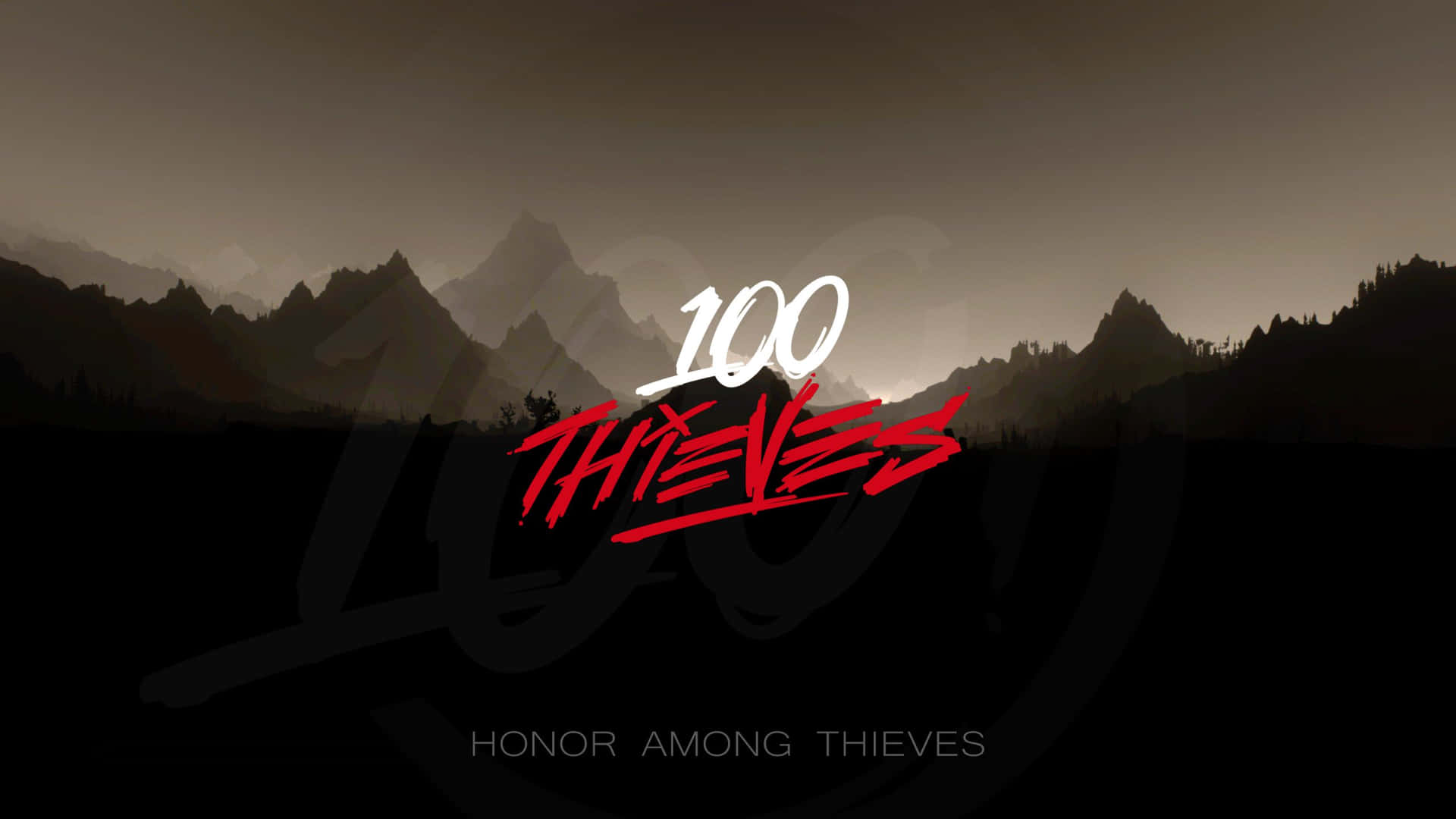 Liberael Poder De 100 Thieves. Fondo de pantalla