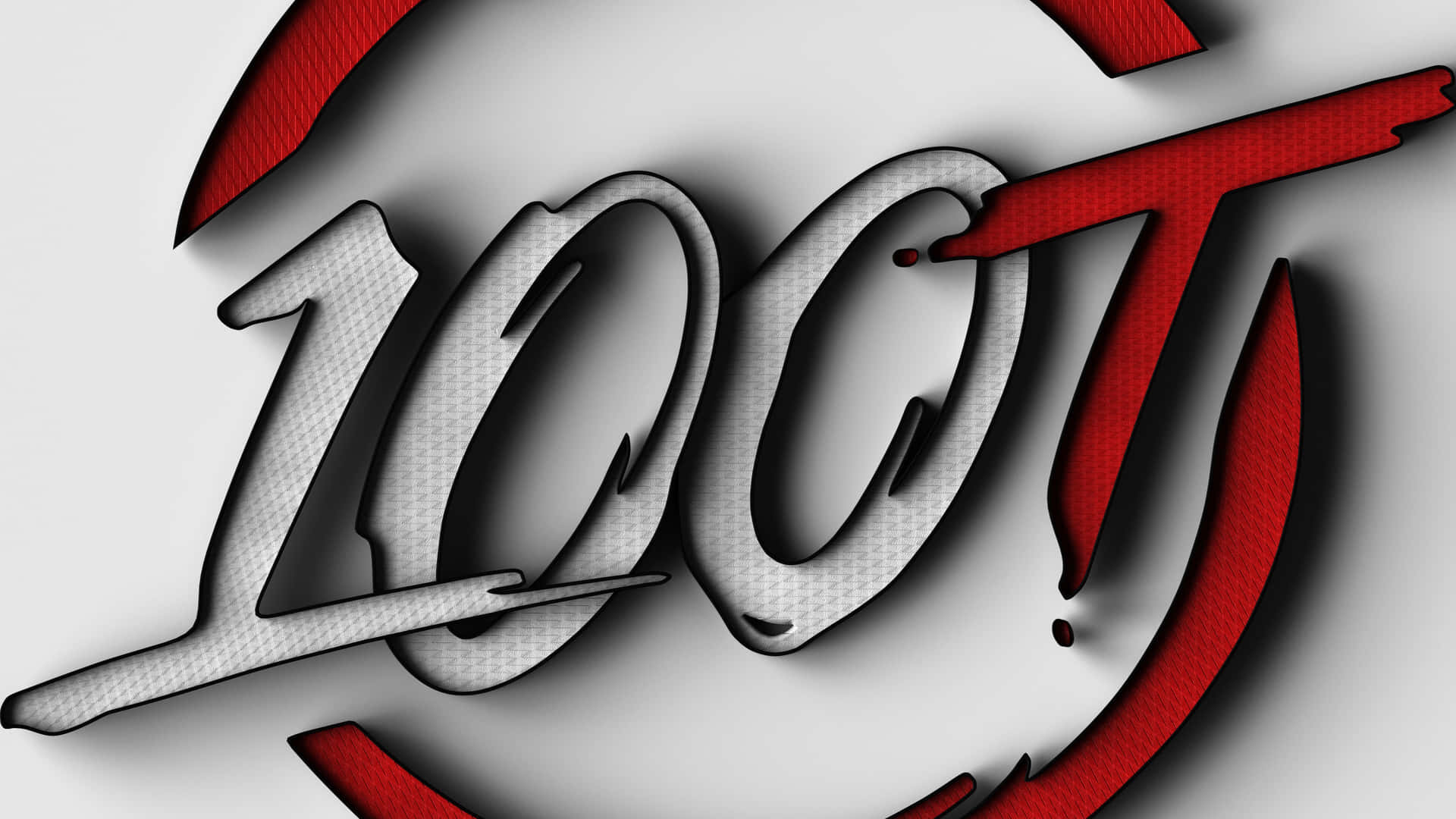 100 Thieves Close-up Logo Wallpaper
