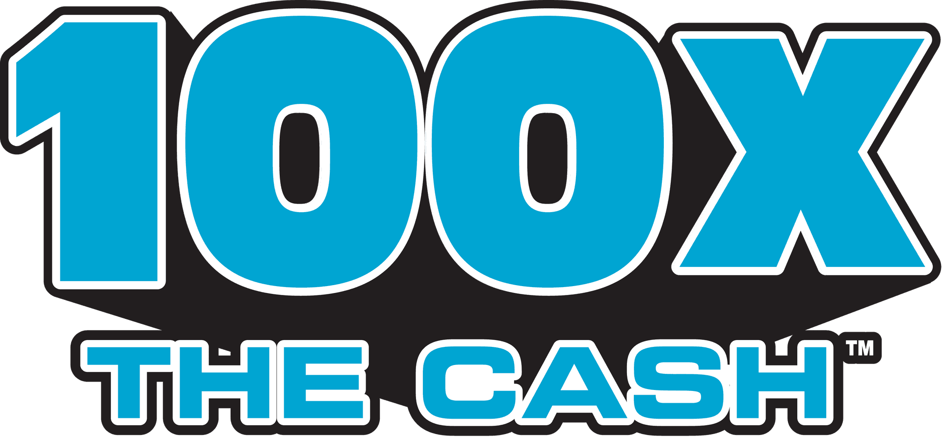 100 X The Cash Lottery Logo PNG