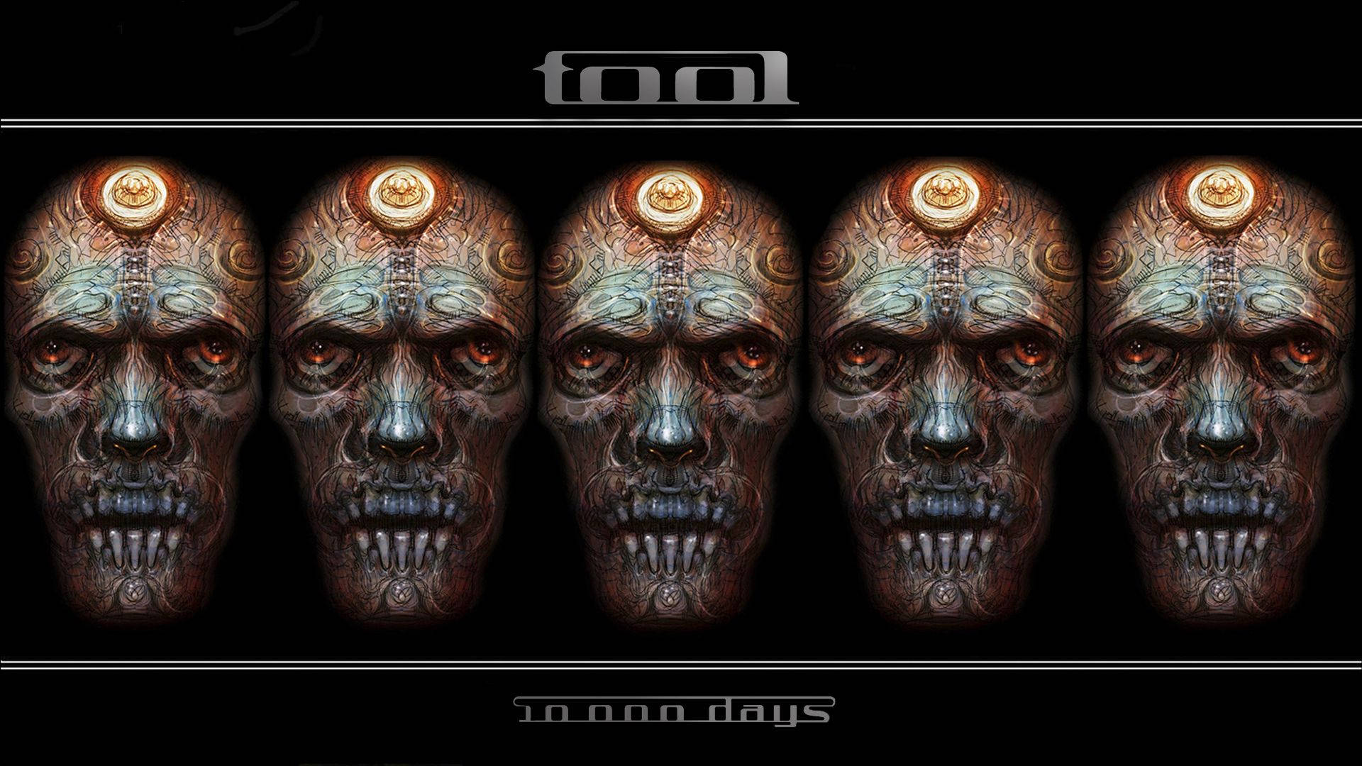 Explore the intensity of sound and emotion with Tool Wallpaper