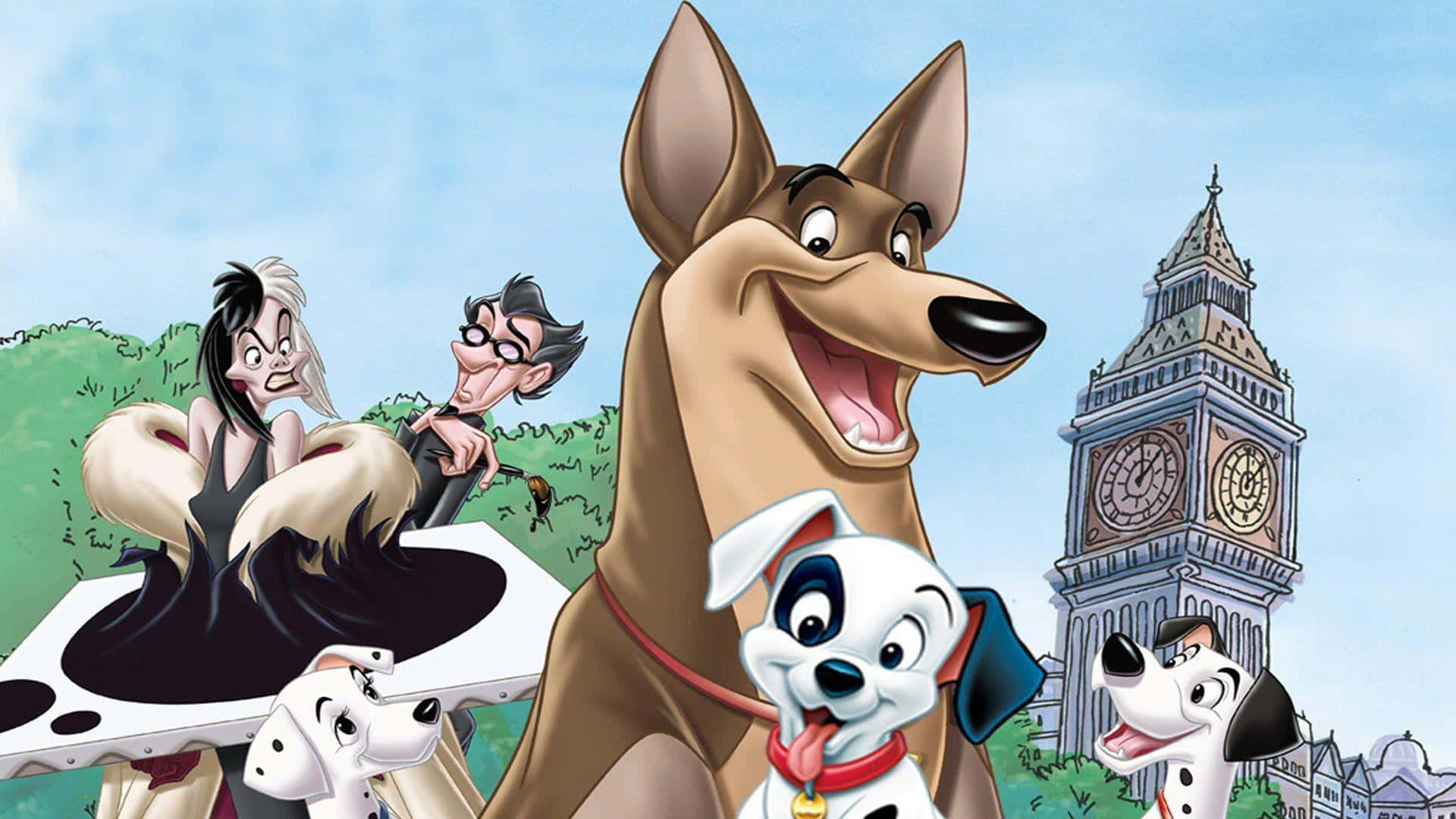 Image  "The perfect family, 101 Dalmatians"