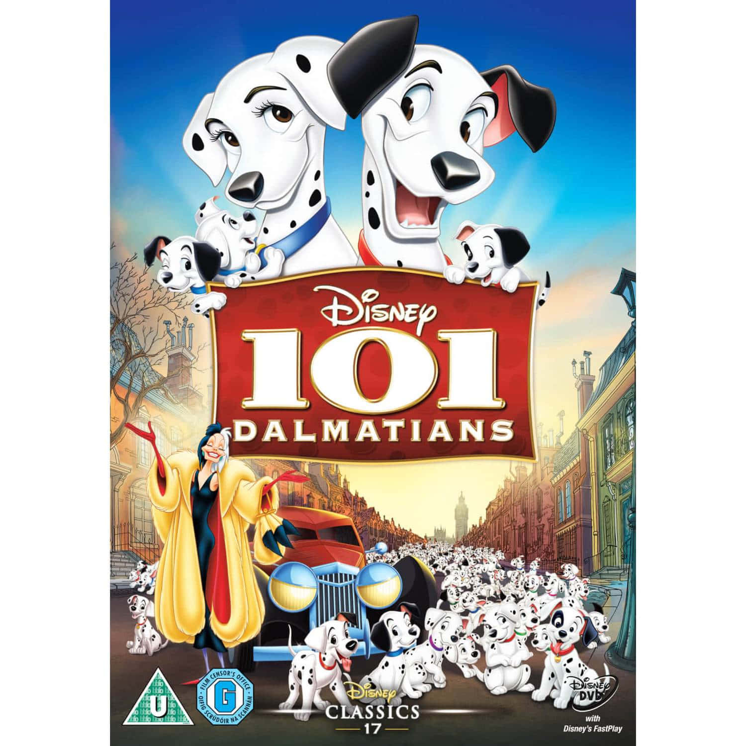 Einegroßartige Aussicht Auf London Mit 101 Dalmatinern