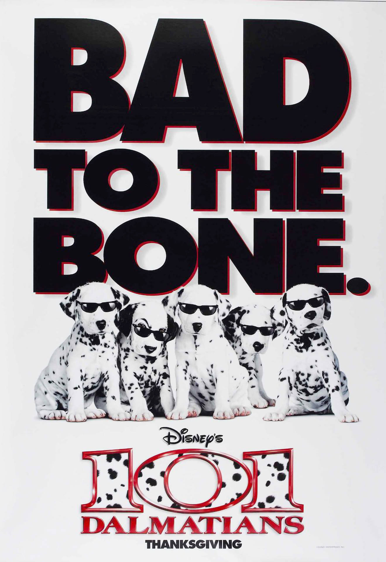 101 Dalmatians Bad To The Bone Background