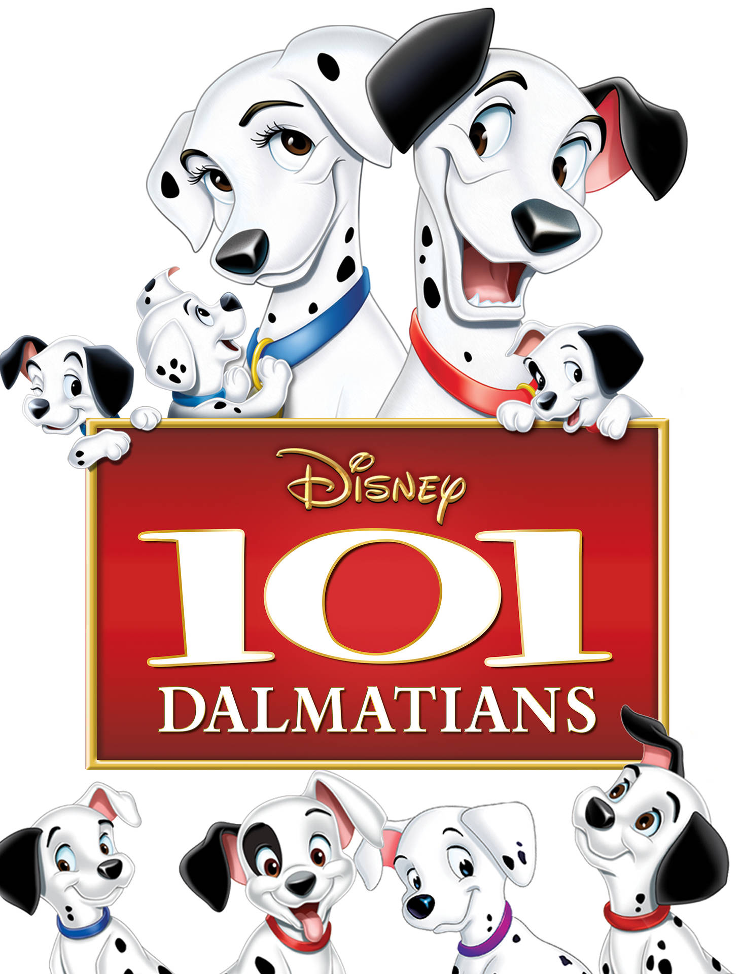 101 Dalmatians Disney Poster Wallpaper