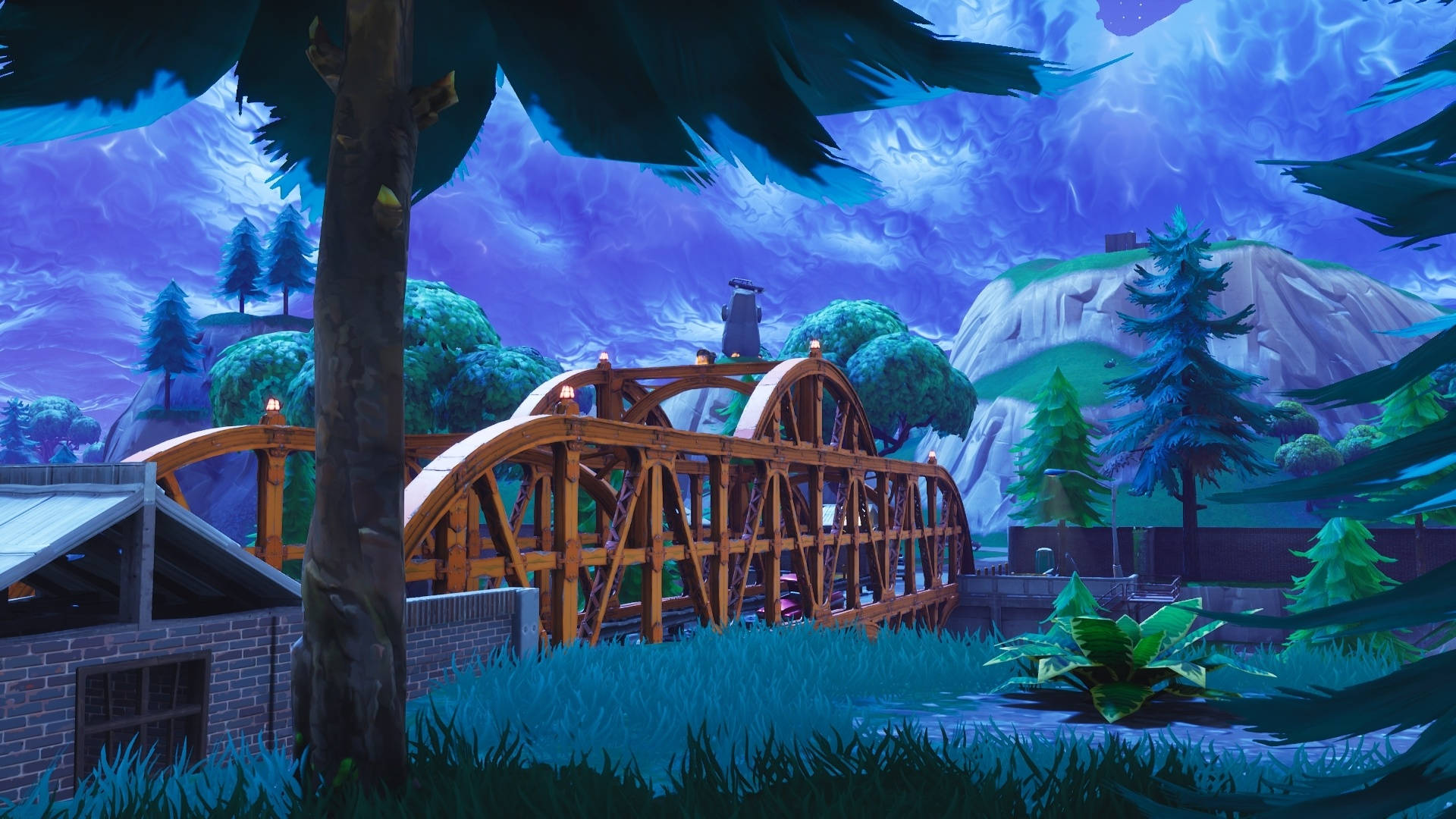 1080 Fortnite Place In Map Wallpaper