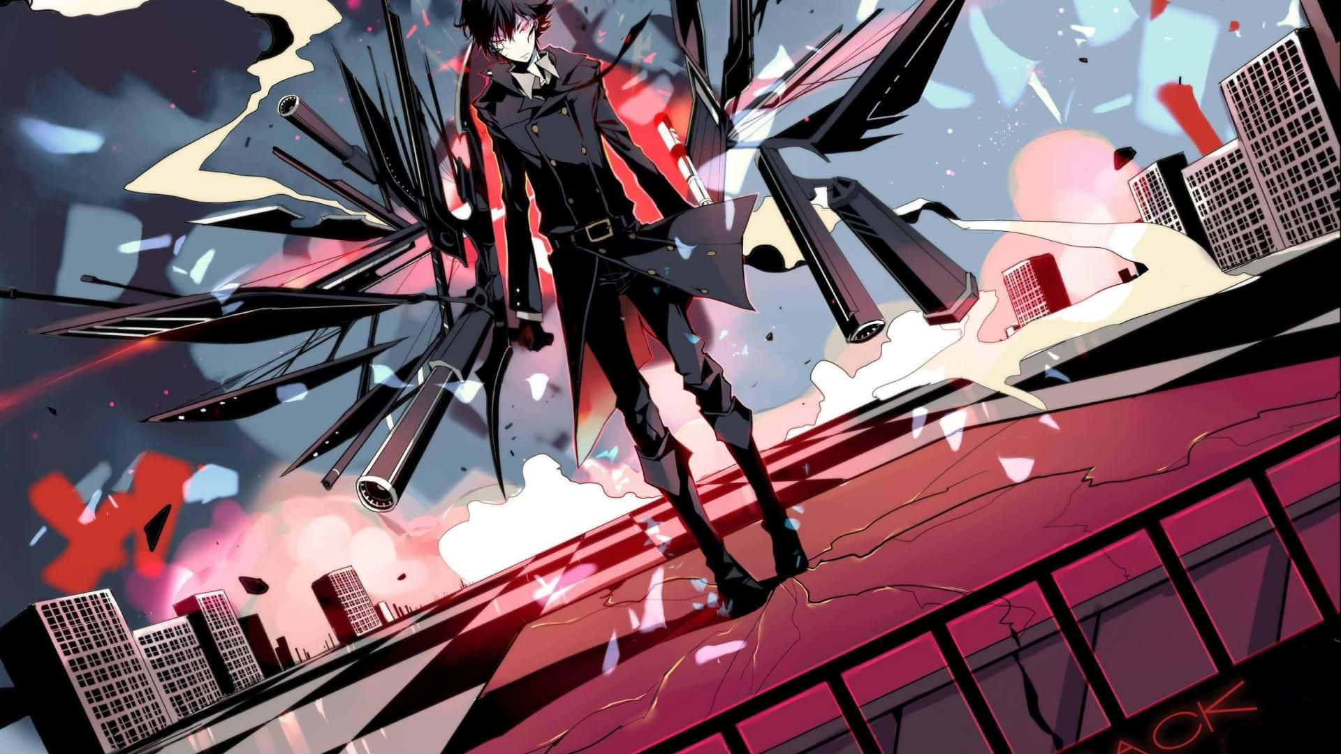 1080p Anime Weapons Arsenal Wallpaper