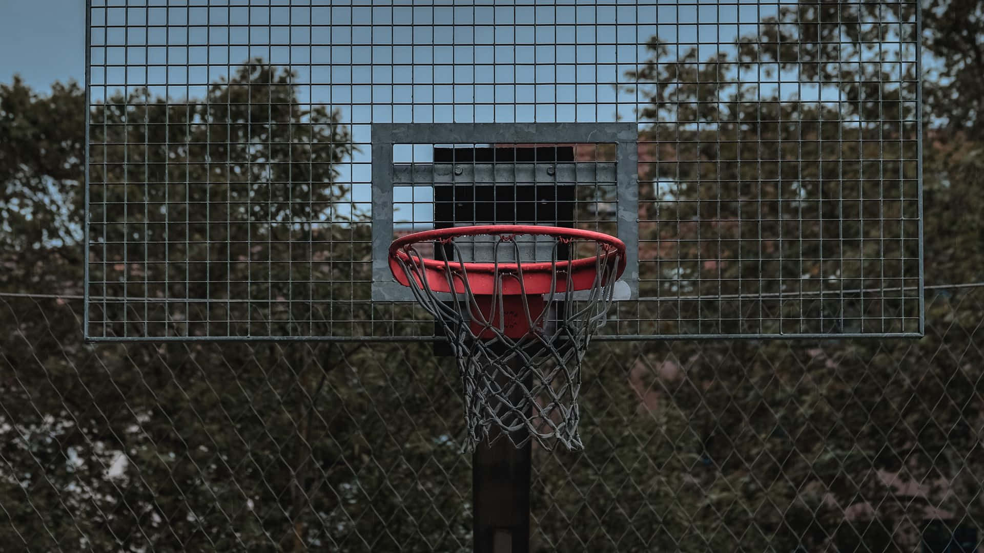 Einactionreiches Basketballspiel
