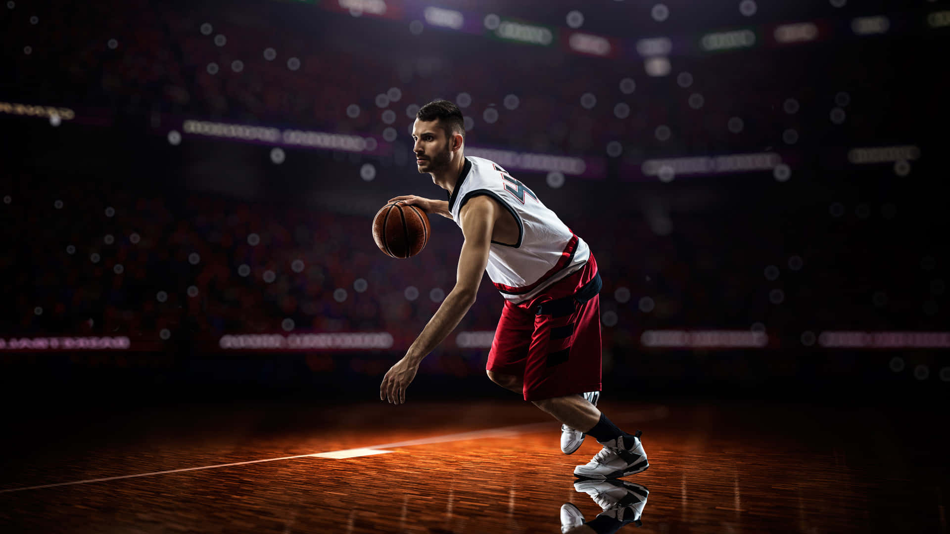 Verbesseredeine Basketball-fähigkeiten Auf Das Nächste Level In 1080p!